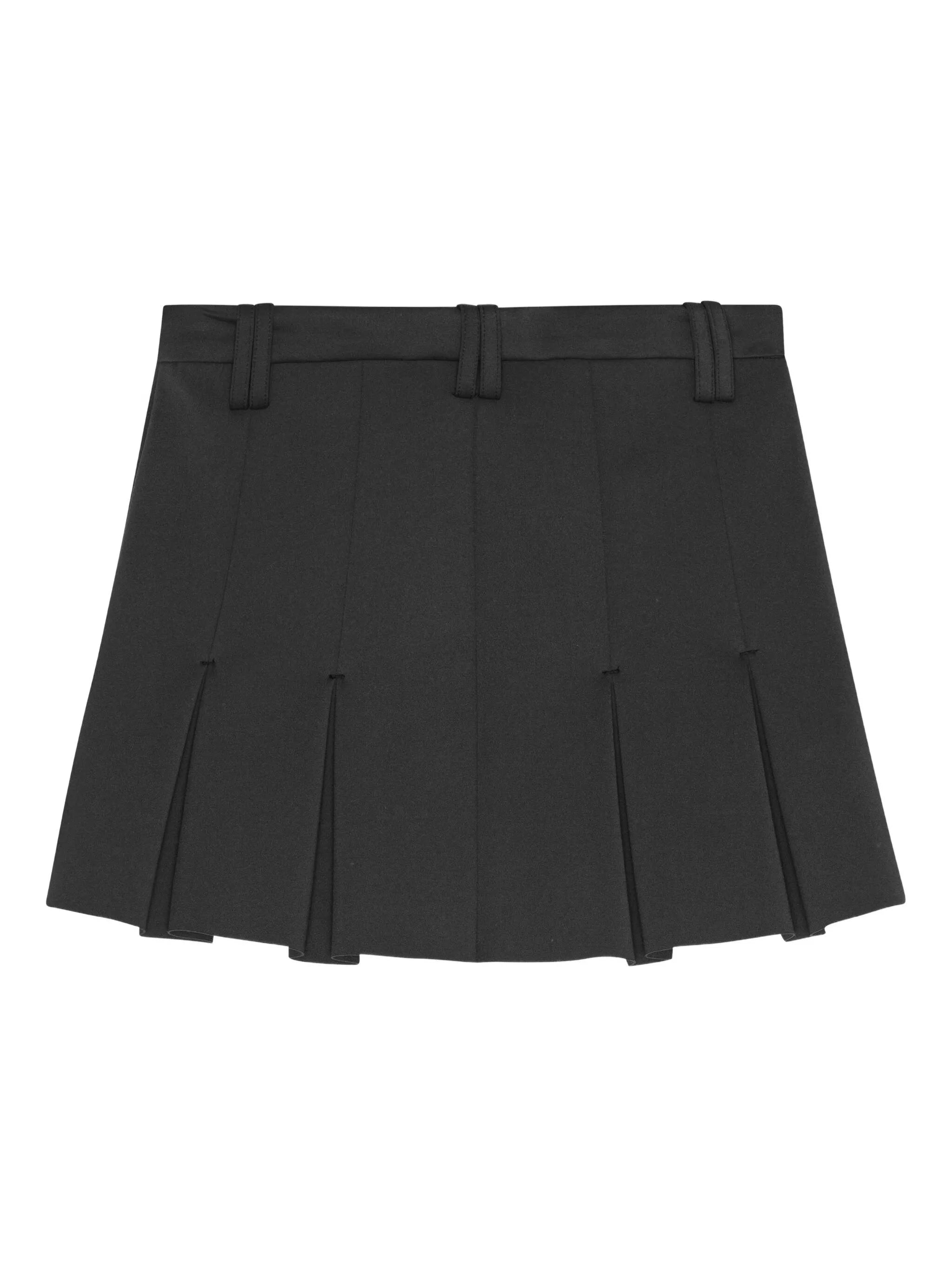 logo-plaque mini skirt