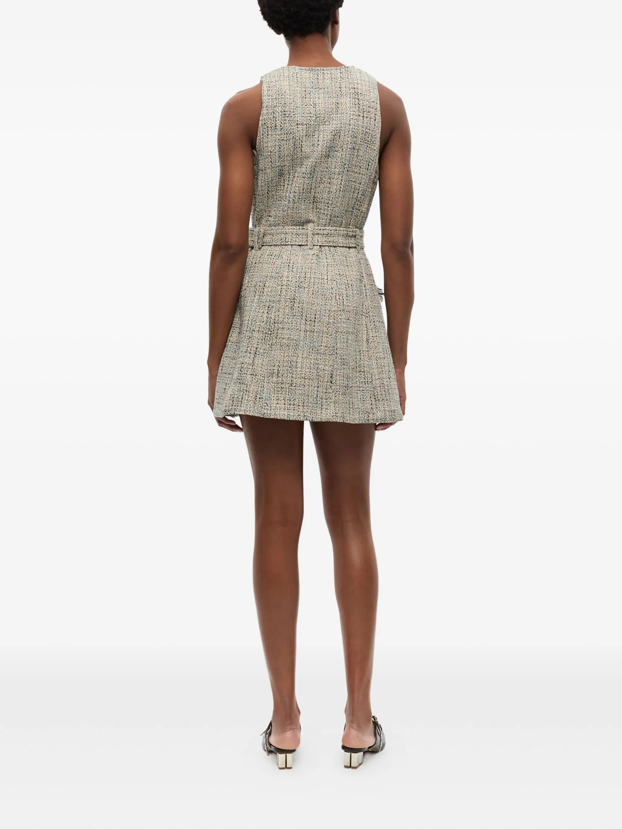 tweed mini dress