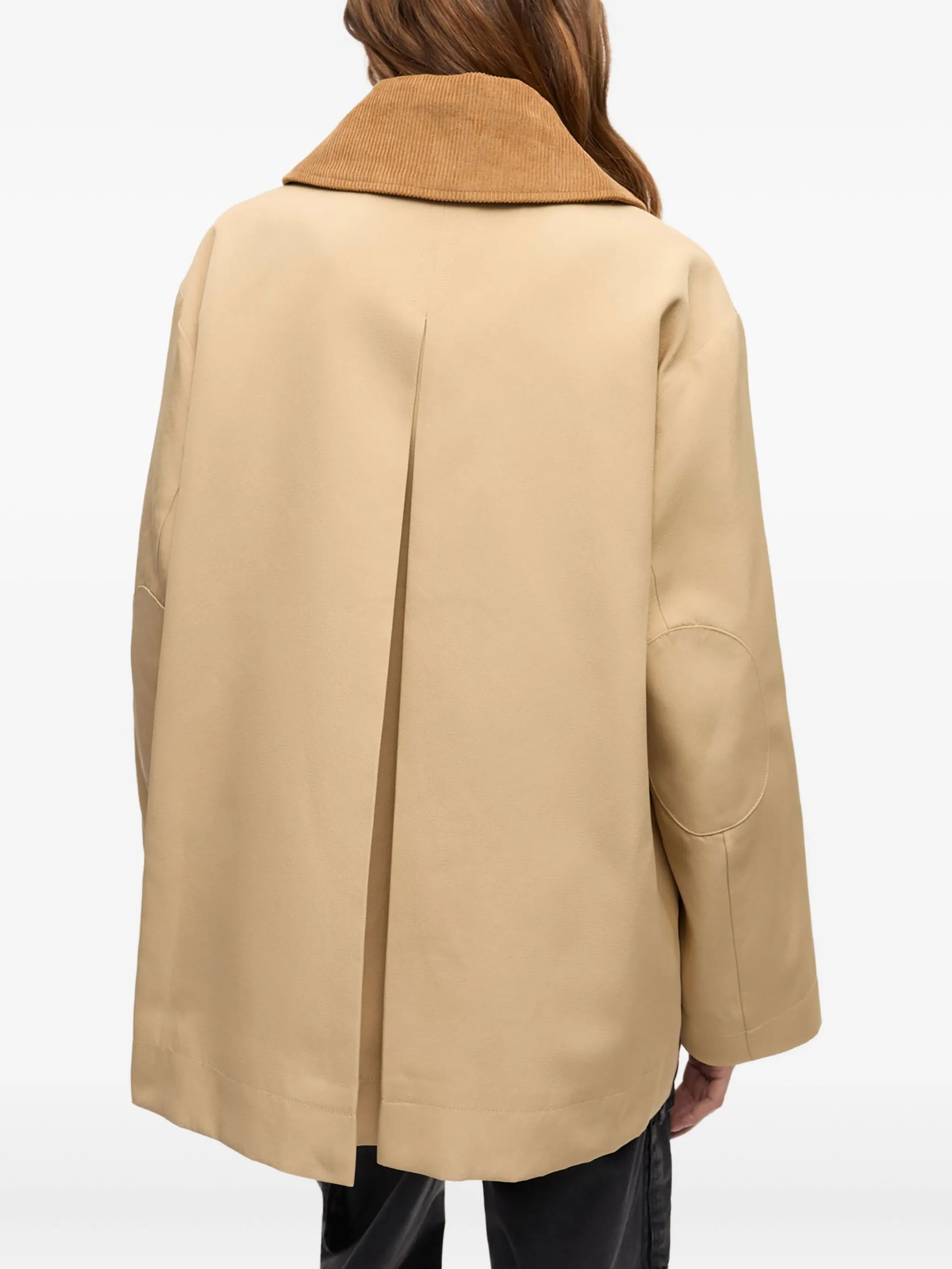 corduroy-collar utility jacket