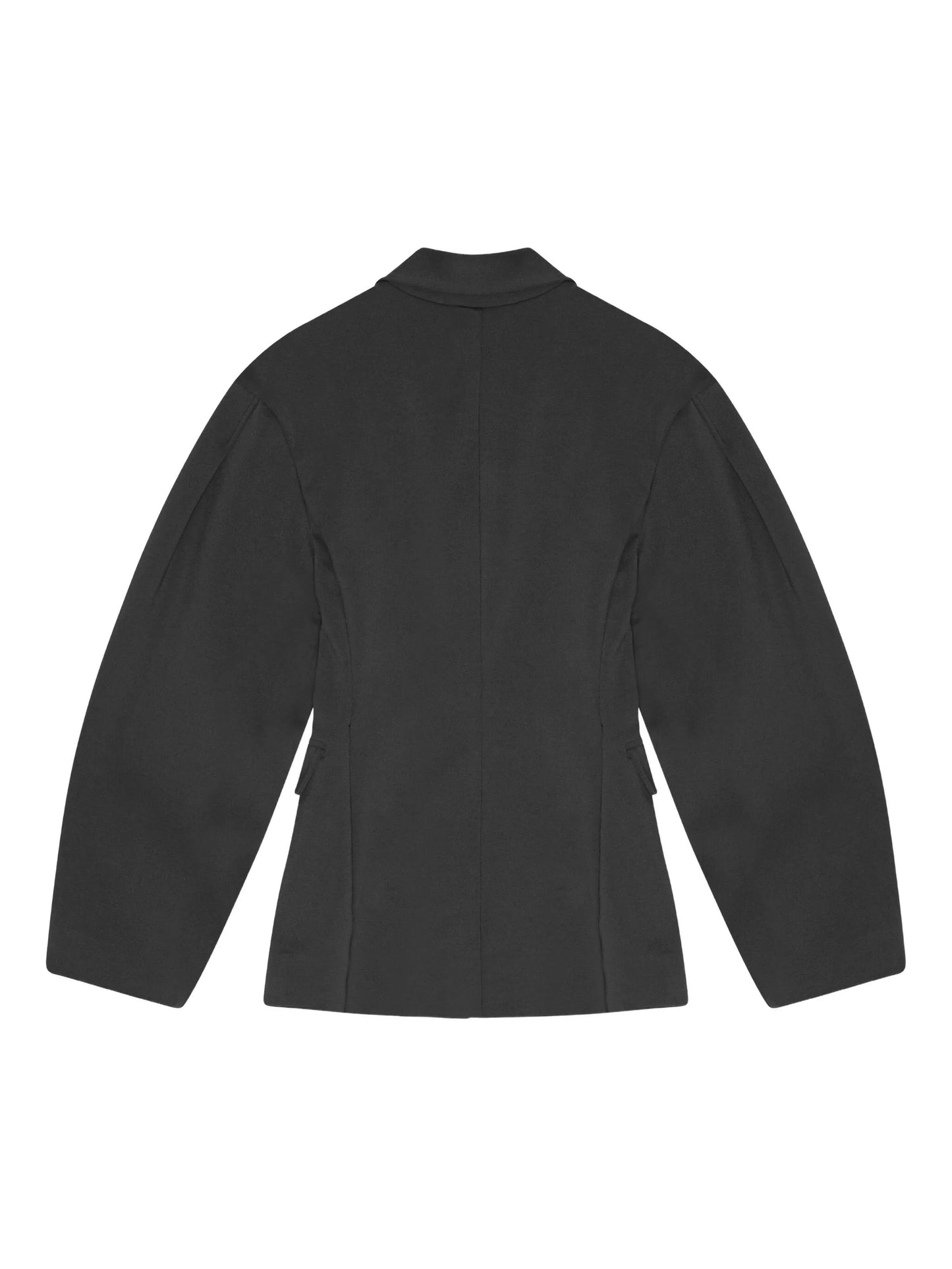 balloon-sleeve jacket