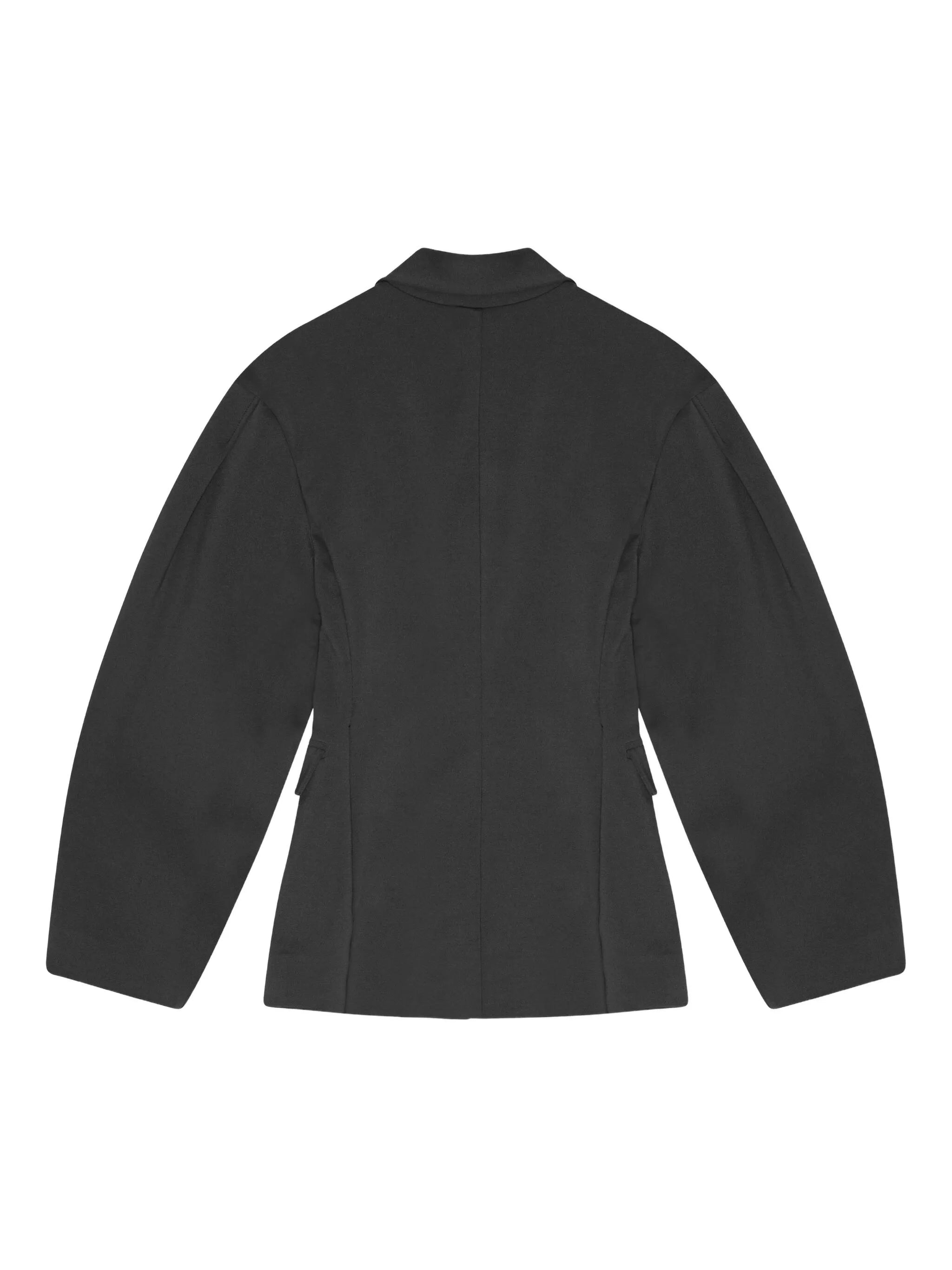 balloon-sleeve jacket