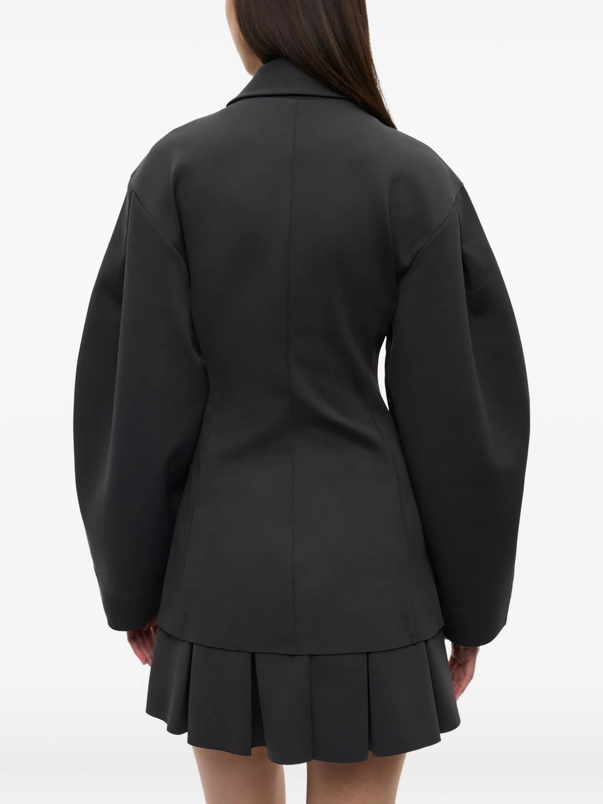 balloon-sleeve jacket