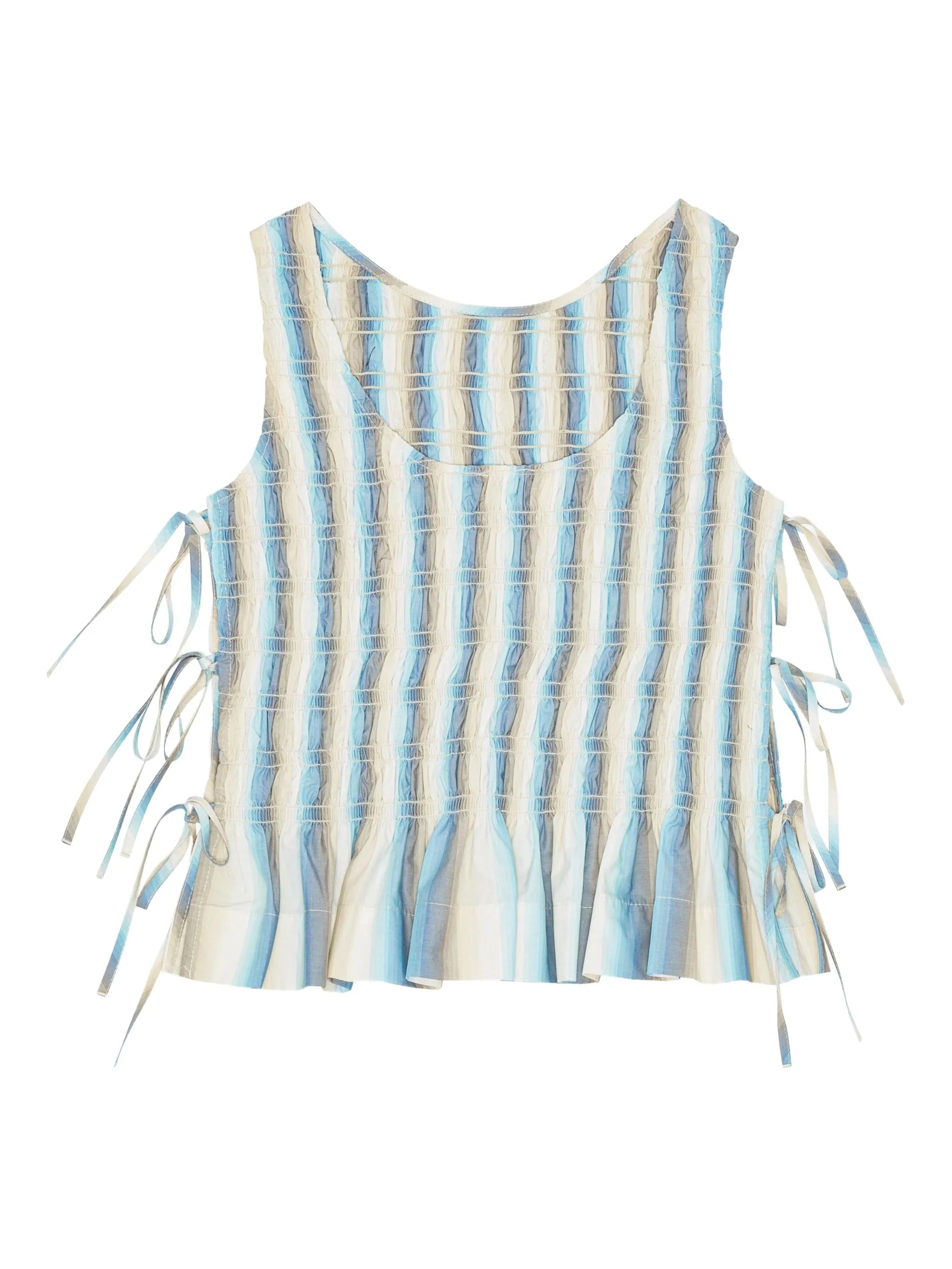 striped blouse