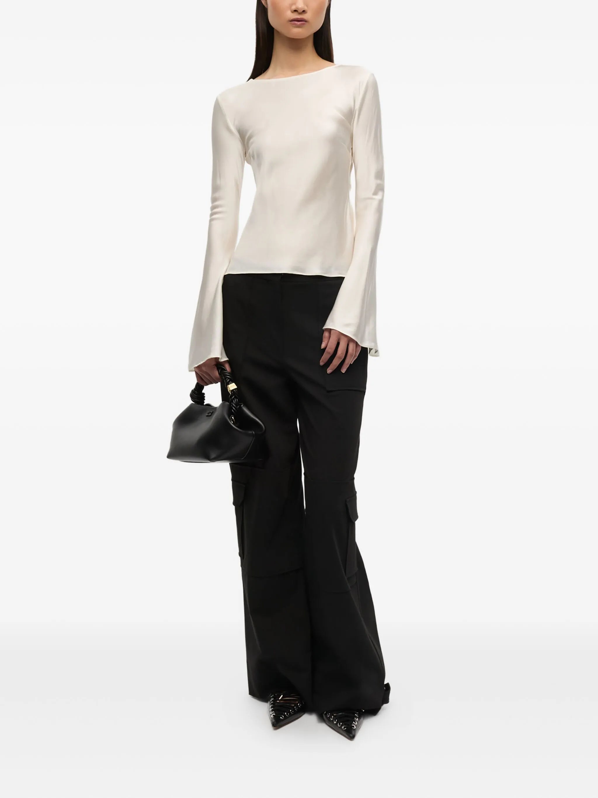 satin blouse