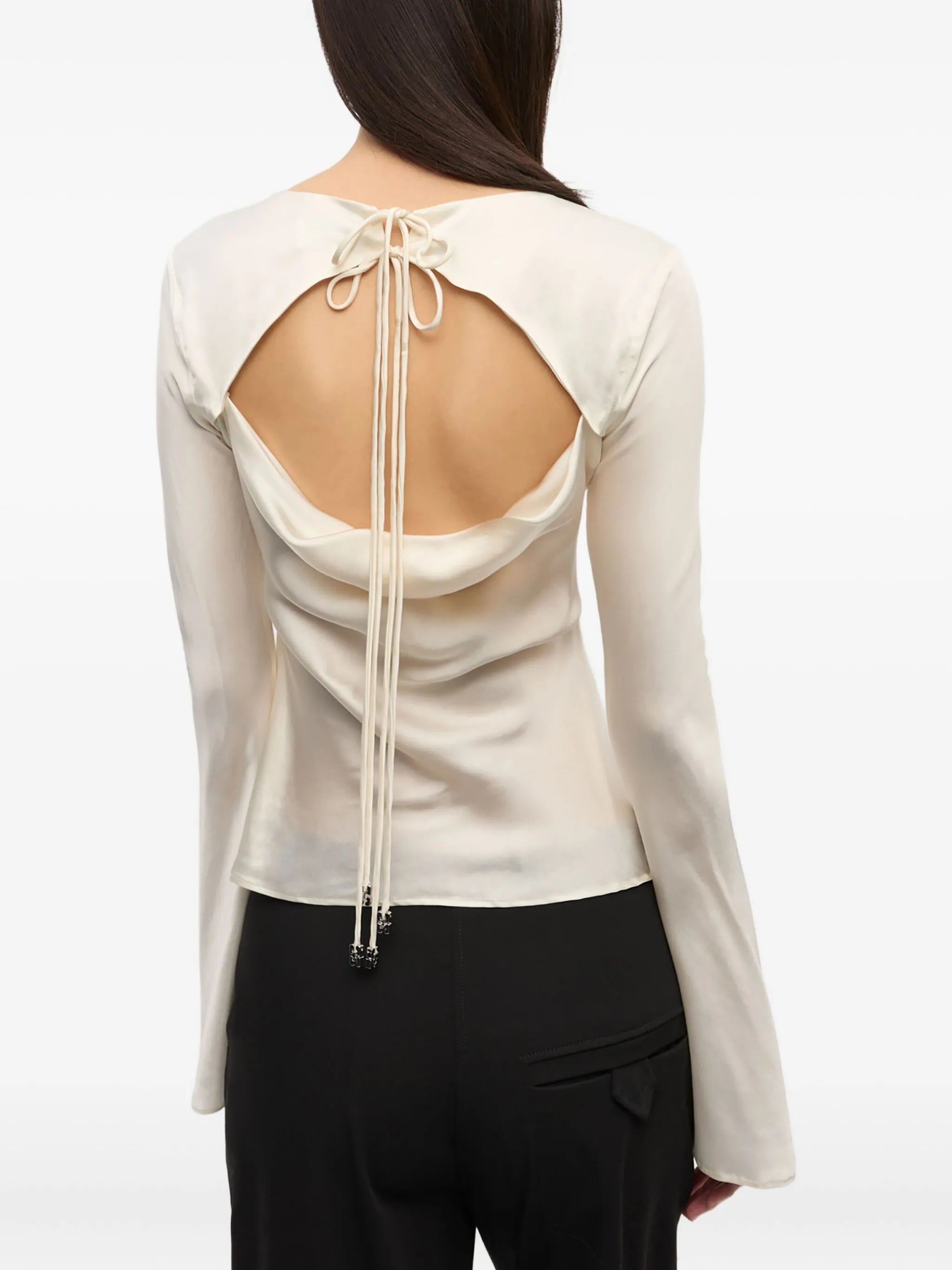 satin blouse