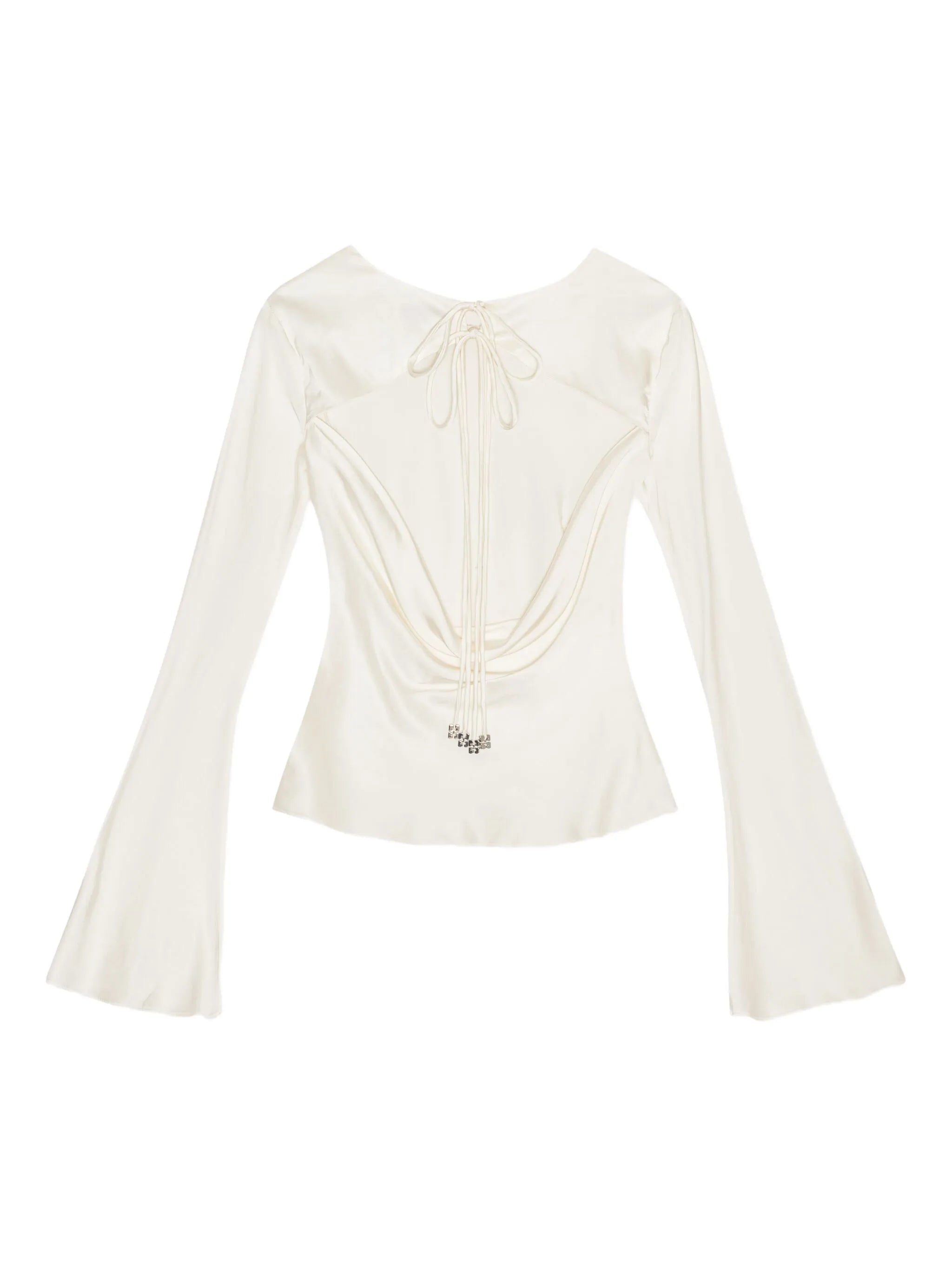satin blouse