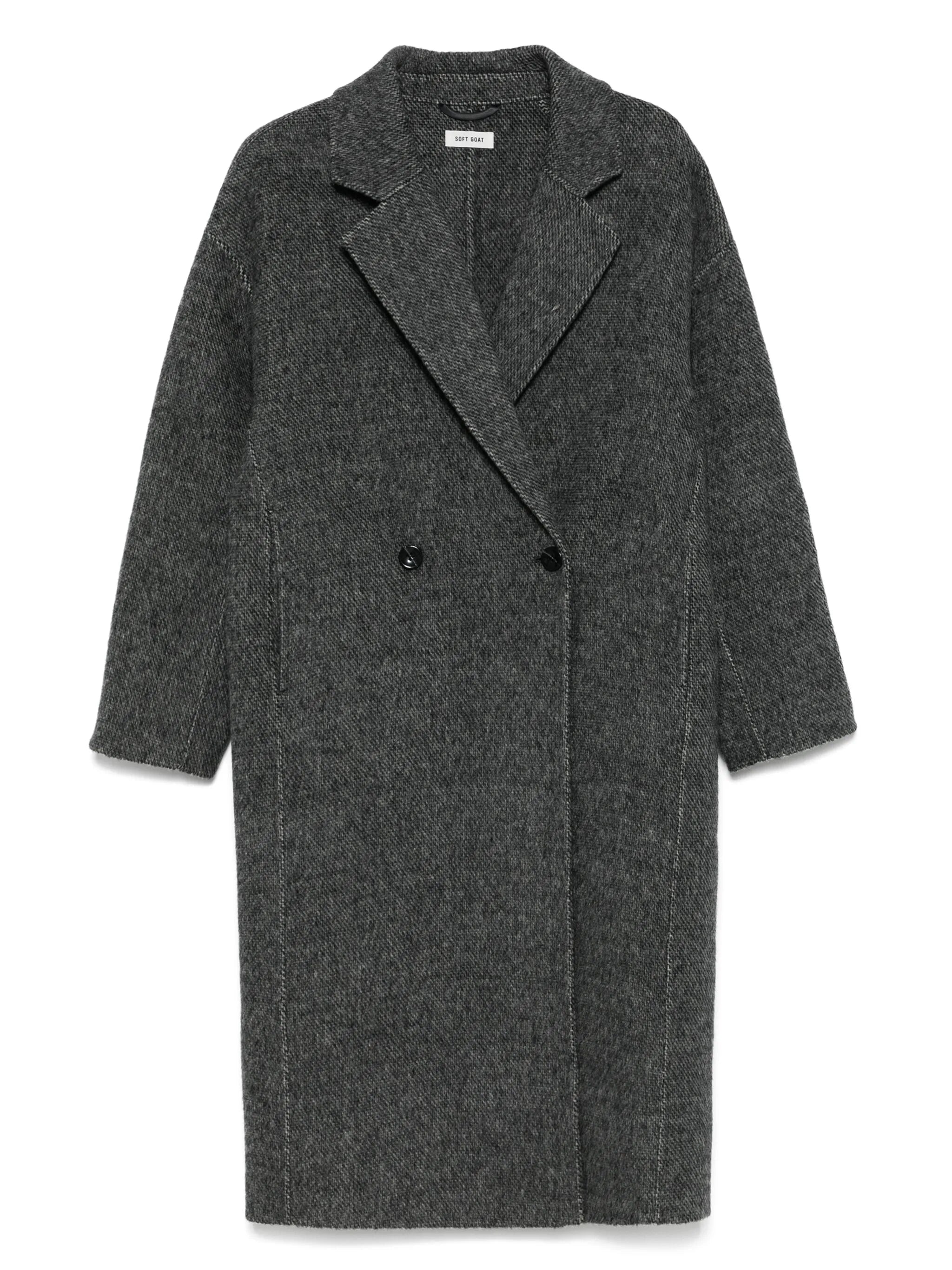 double-breasted coat