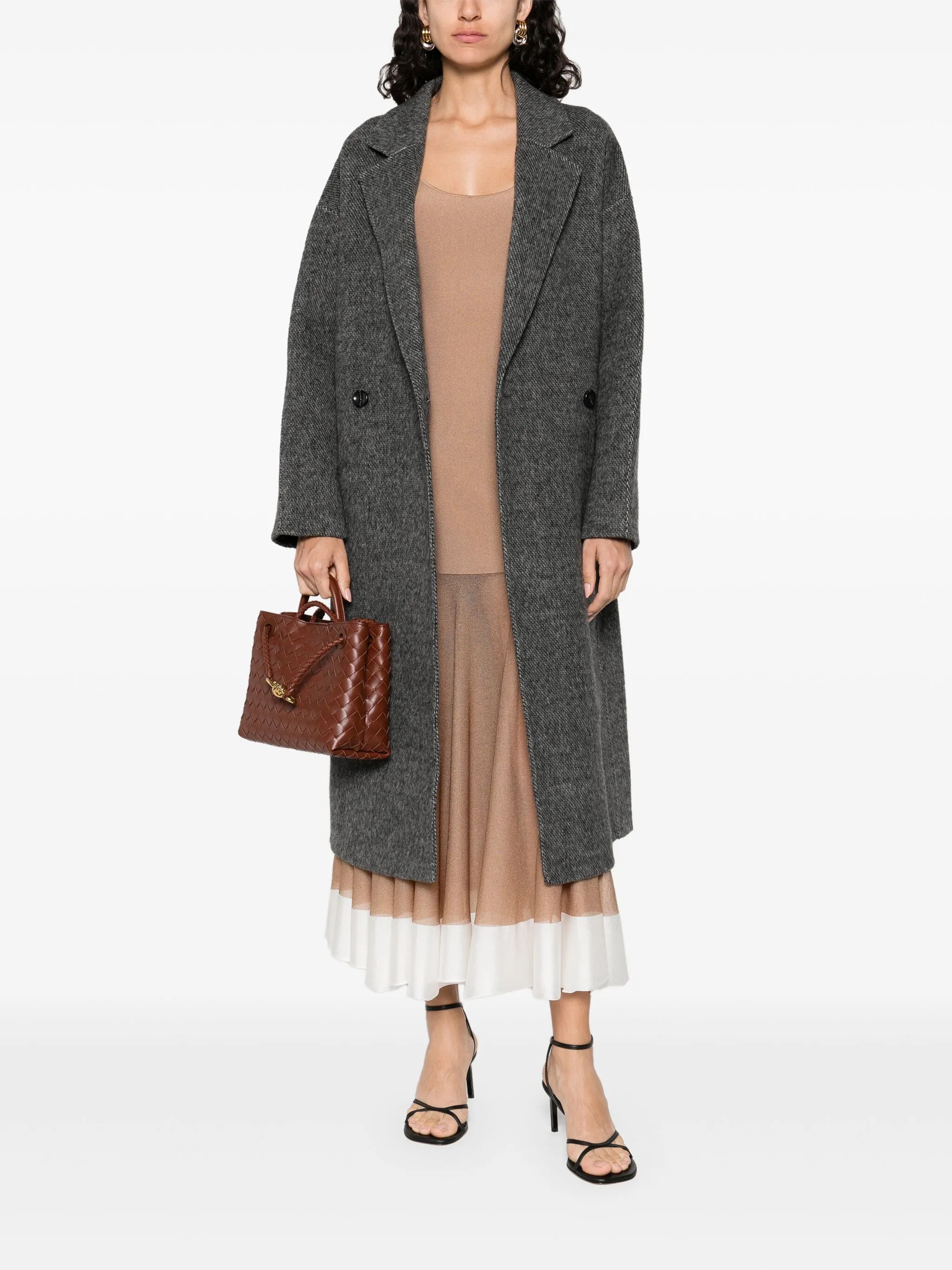 double-breasted coat