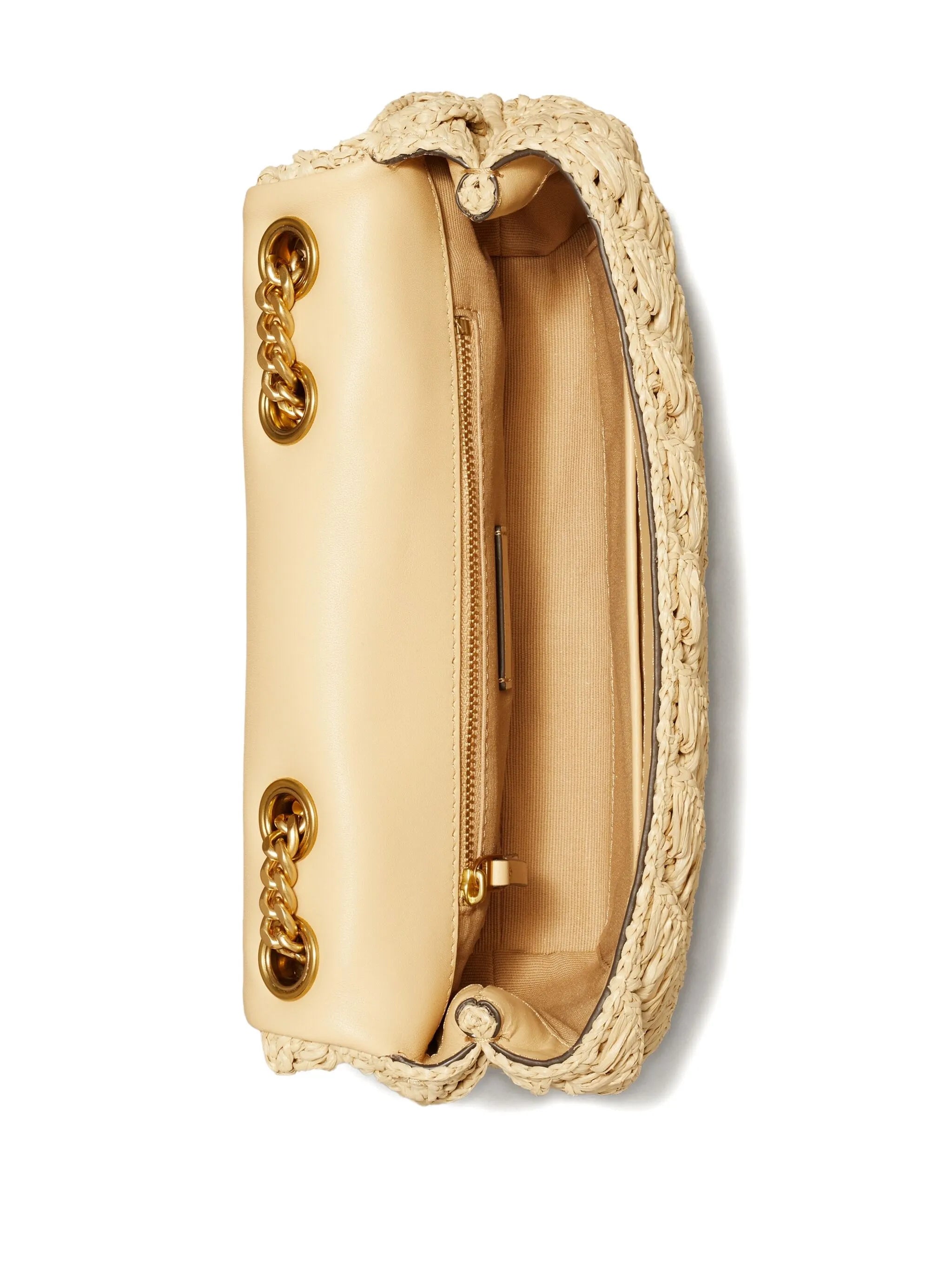 Kira braided straw shoulder bag