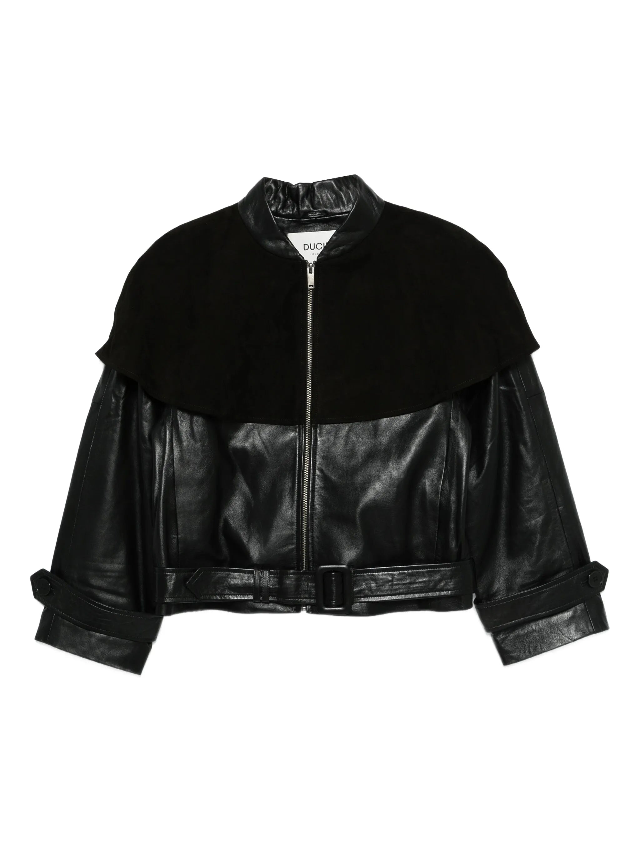 Rose leather jacket