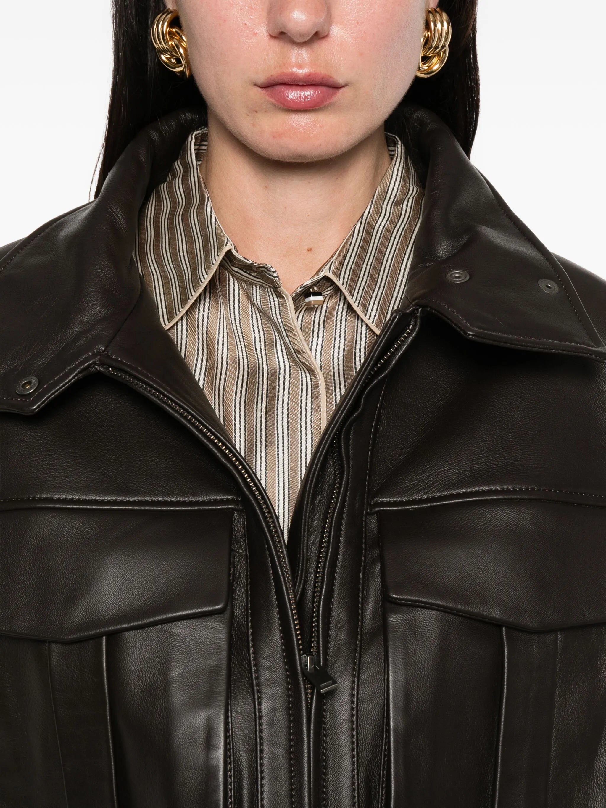 Hazel leather jacket
