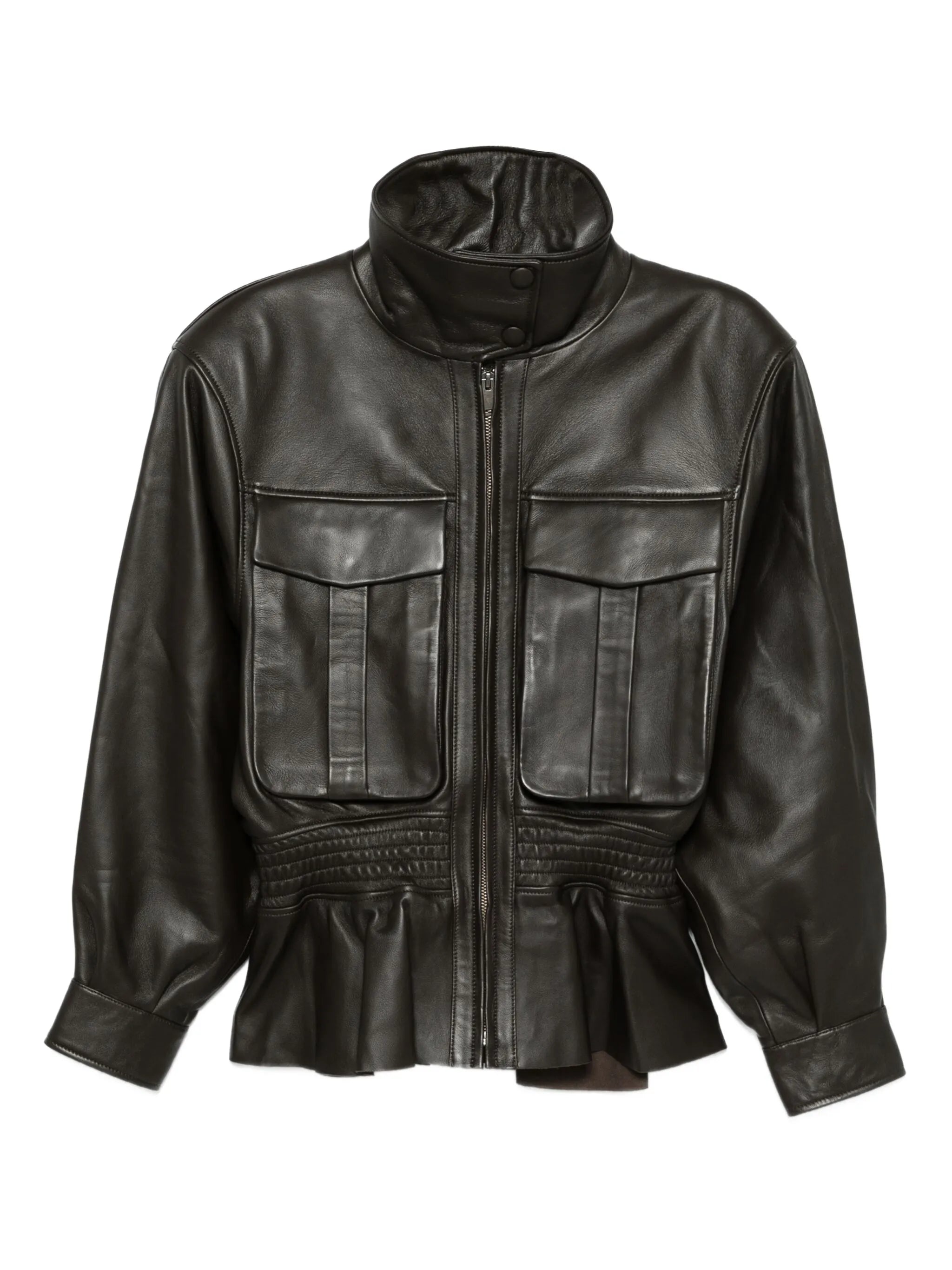 Hazel leather jacket