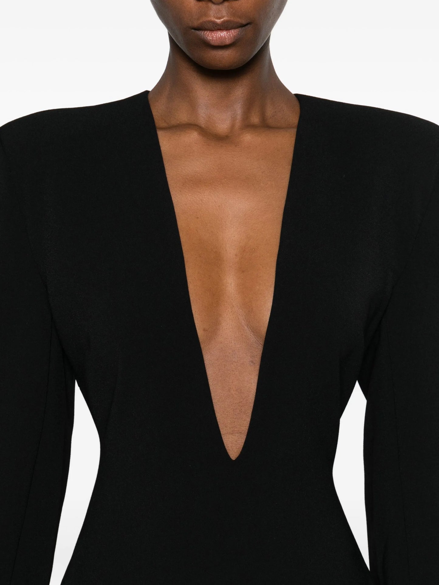 Deacon long-sleeve maxi dress