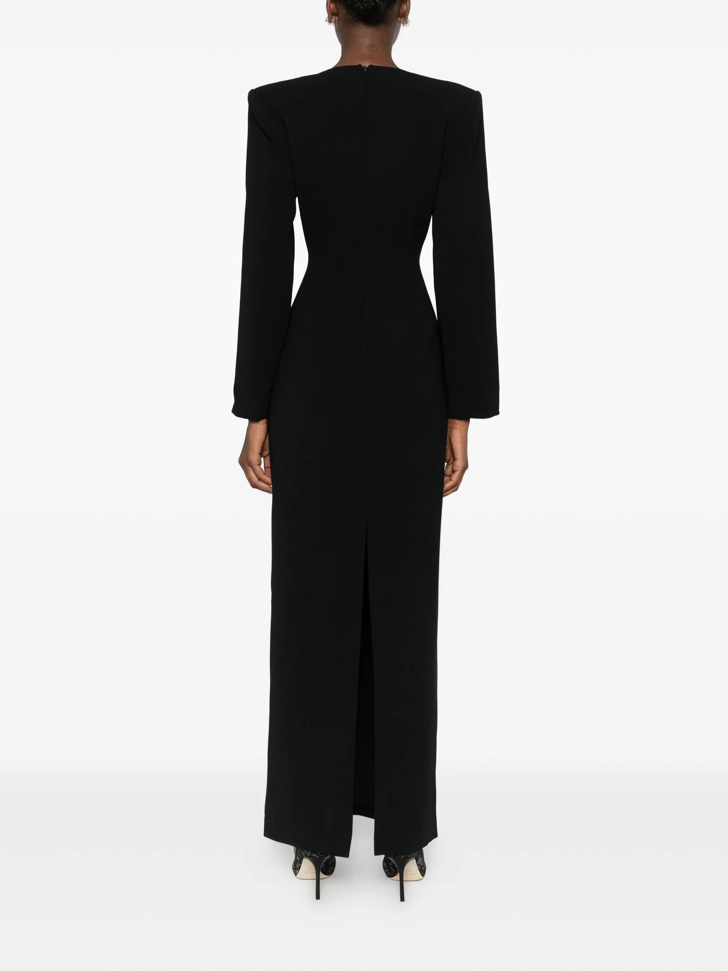Deacon long-sleeve maxi dress