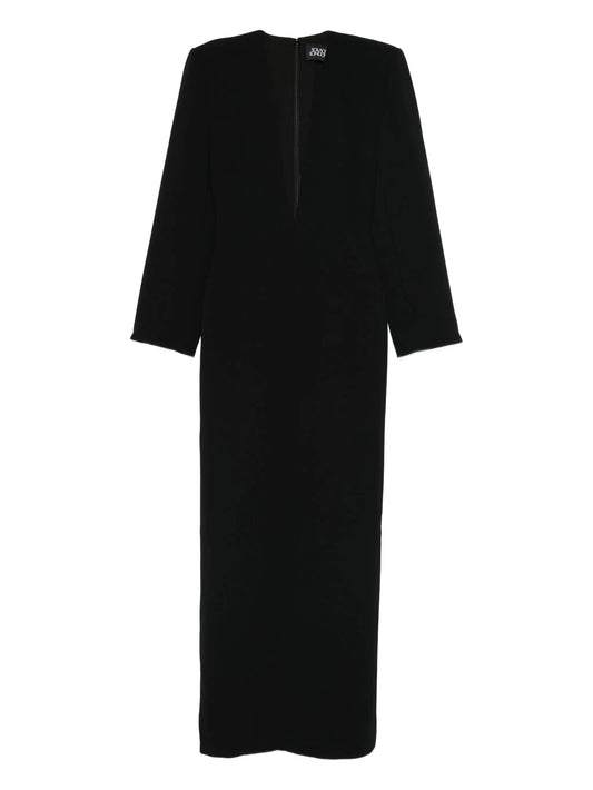 Deacon long-sleeve maxi dress