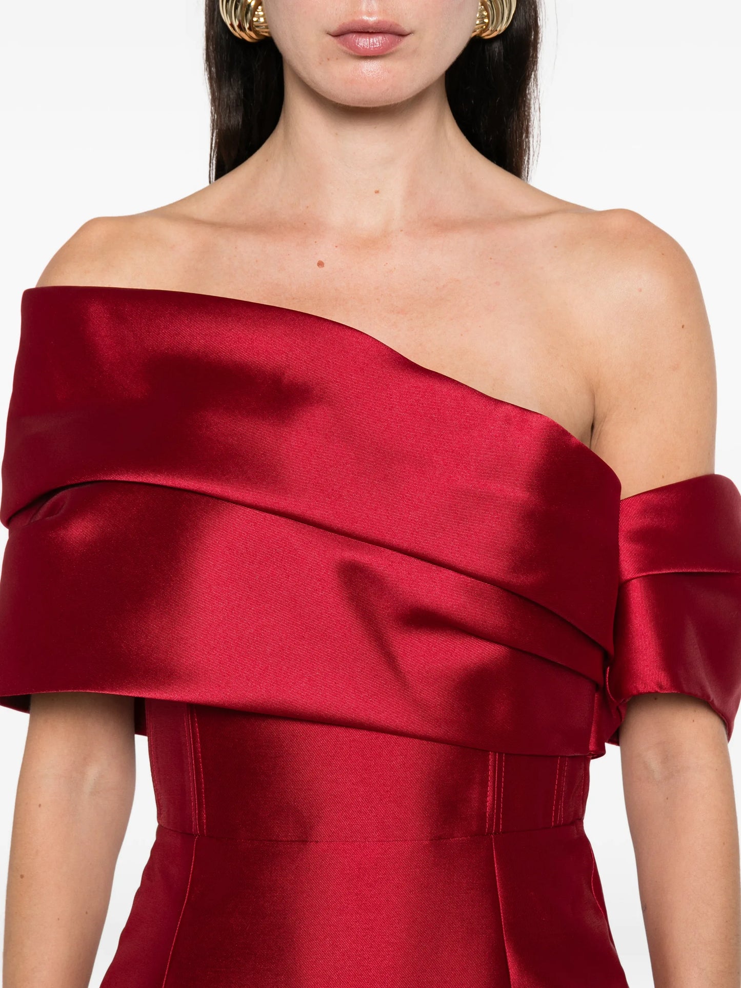 Mirla off-shoulder midi dress