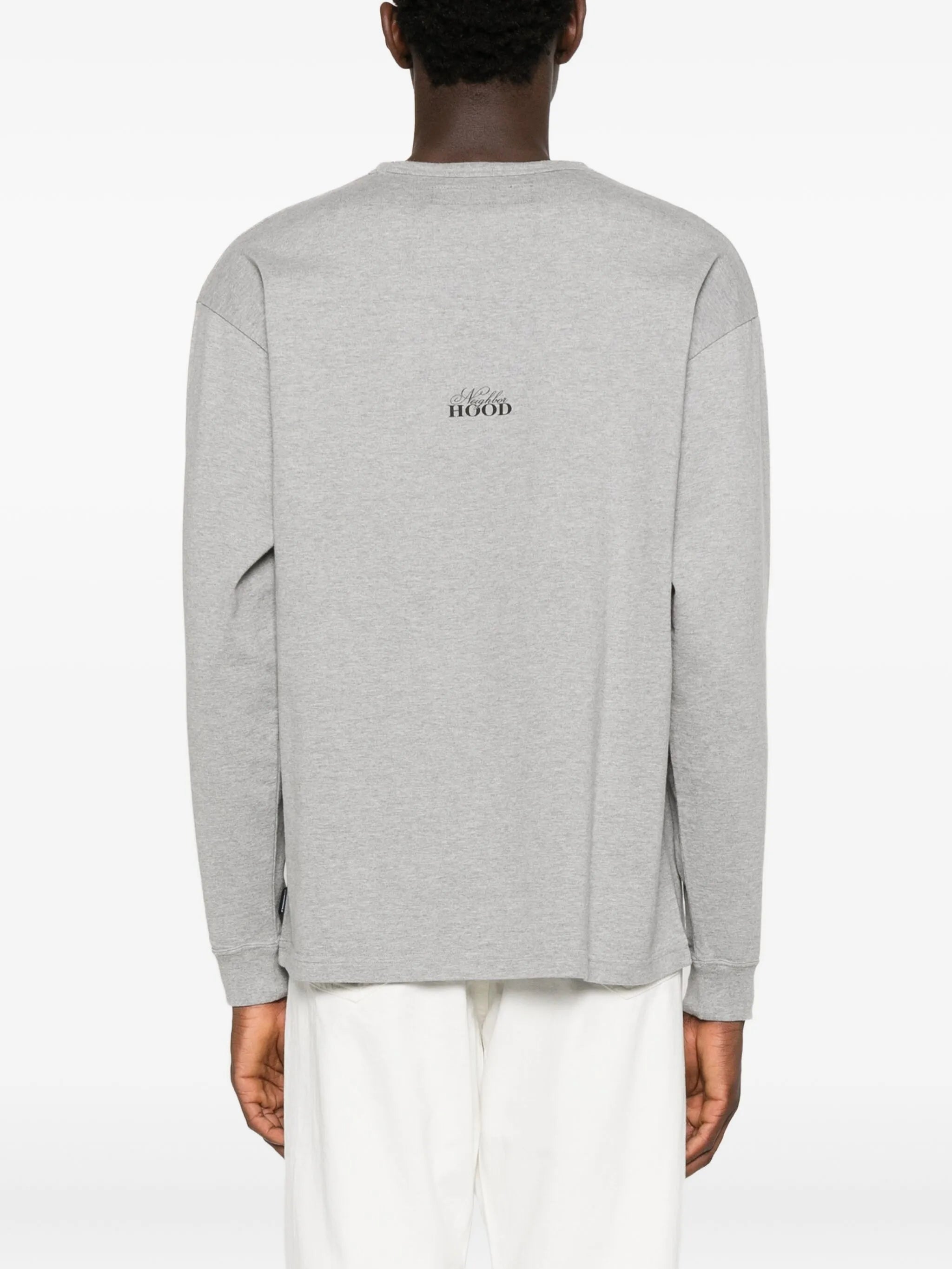 patch-pocket long-sleeve T-shirt