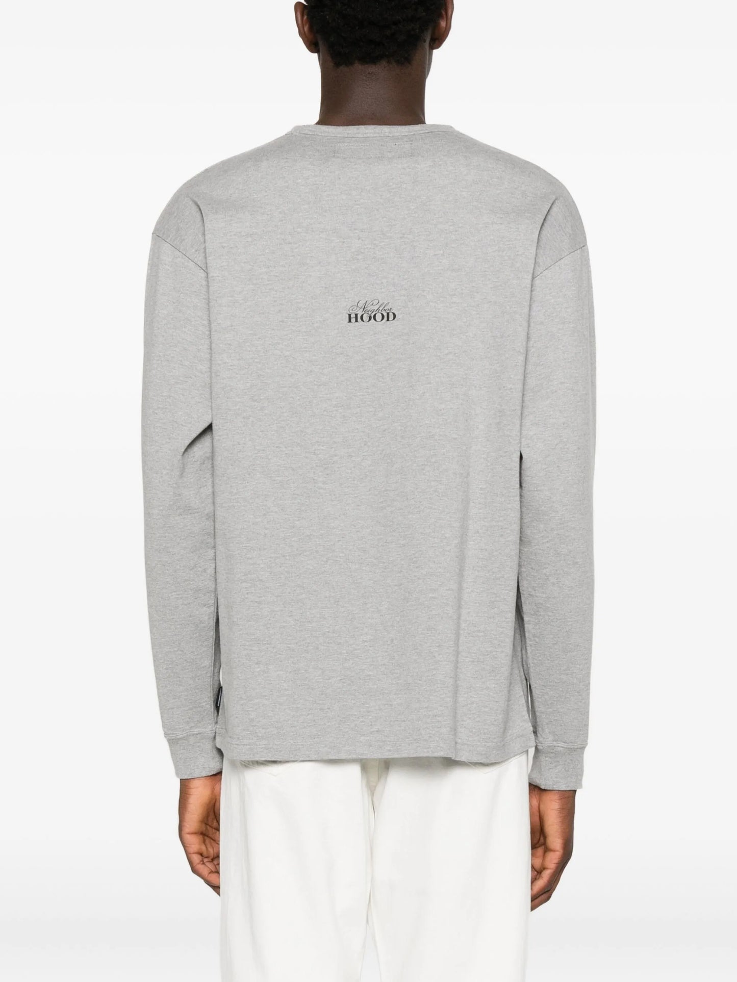 patch-pocket long-sleeve T-shirt