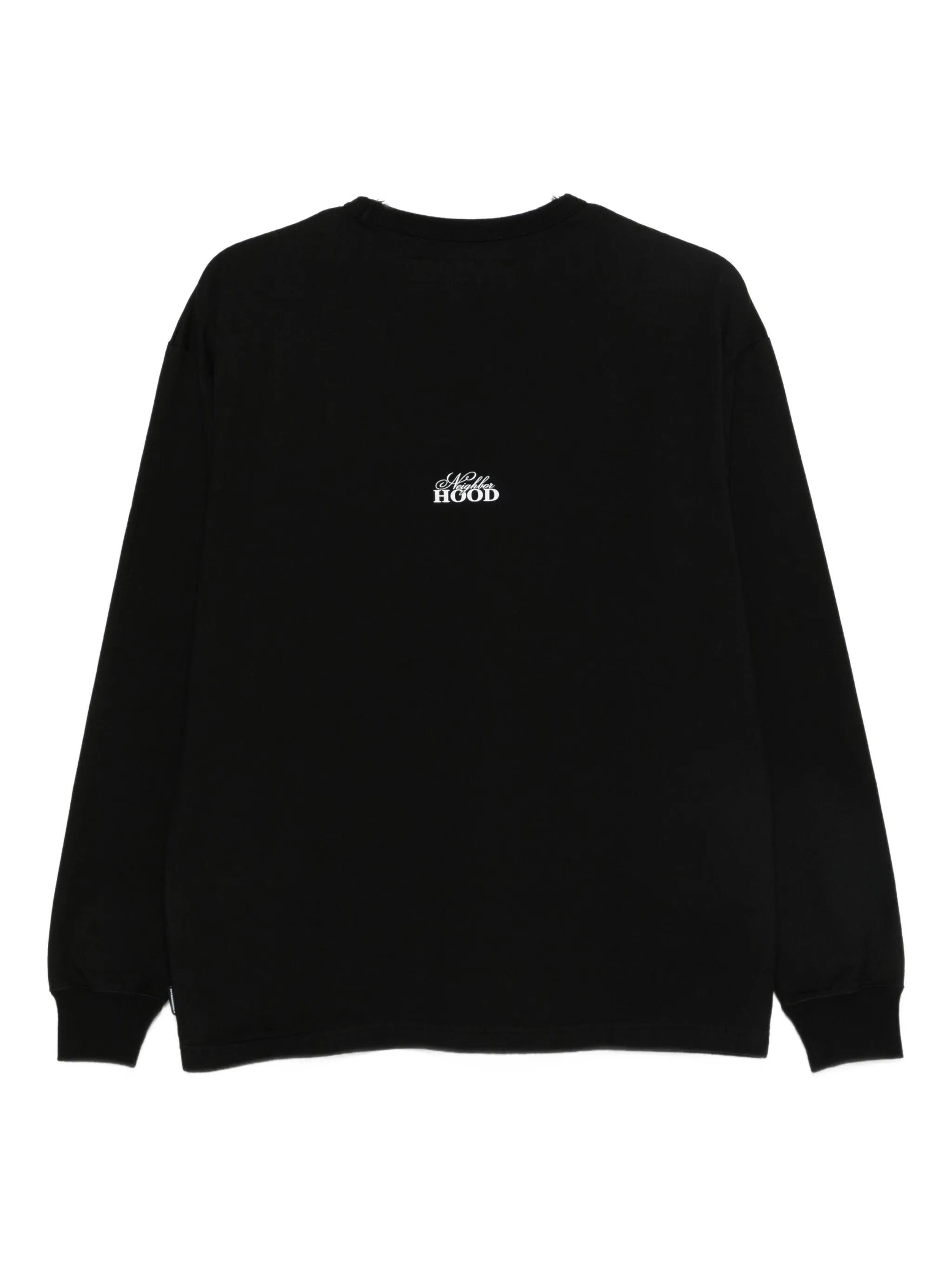 logo-patch long sleeve T-shirt