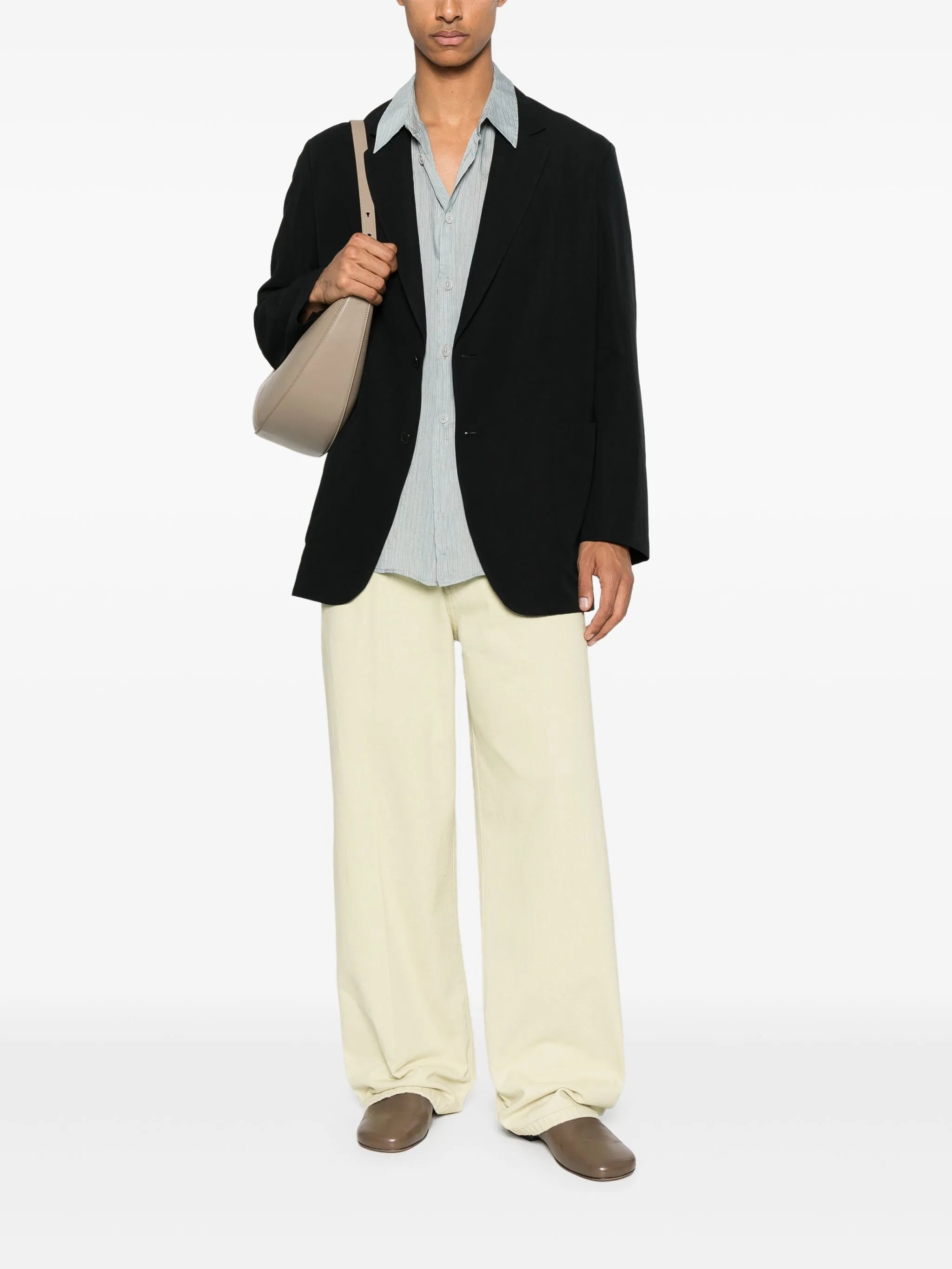 cotton-wool blazer