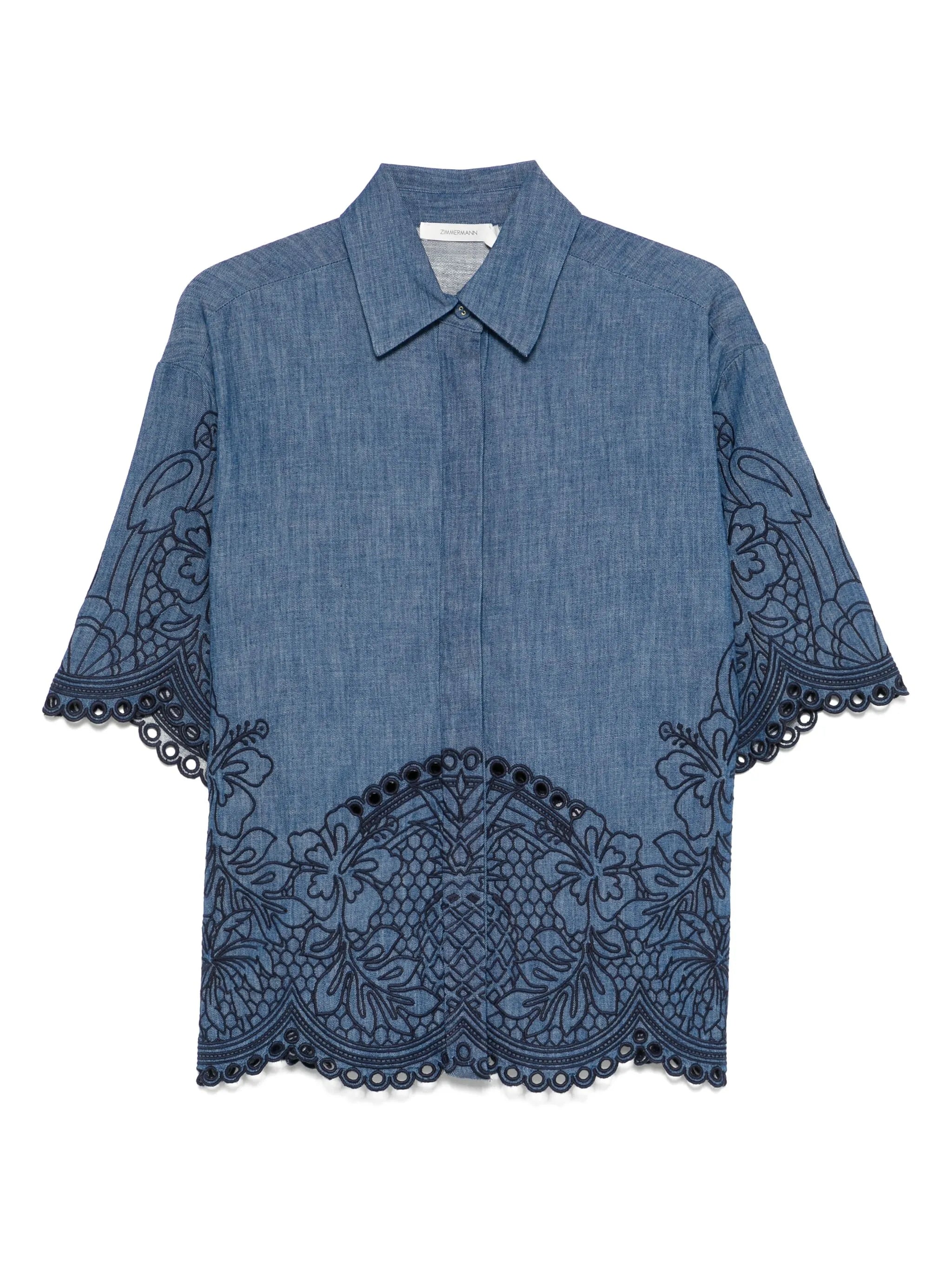embroidered shirt