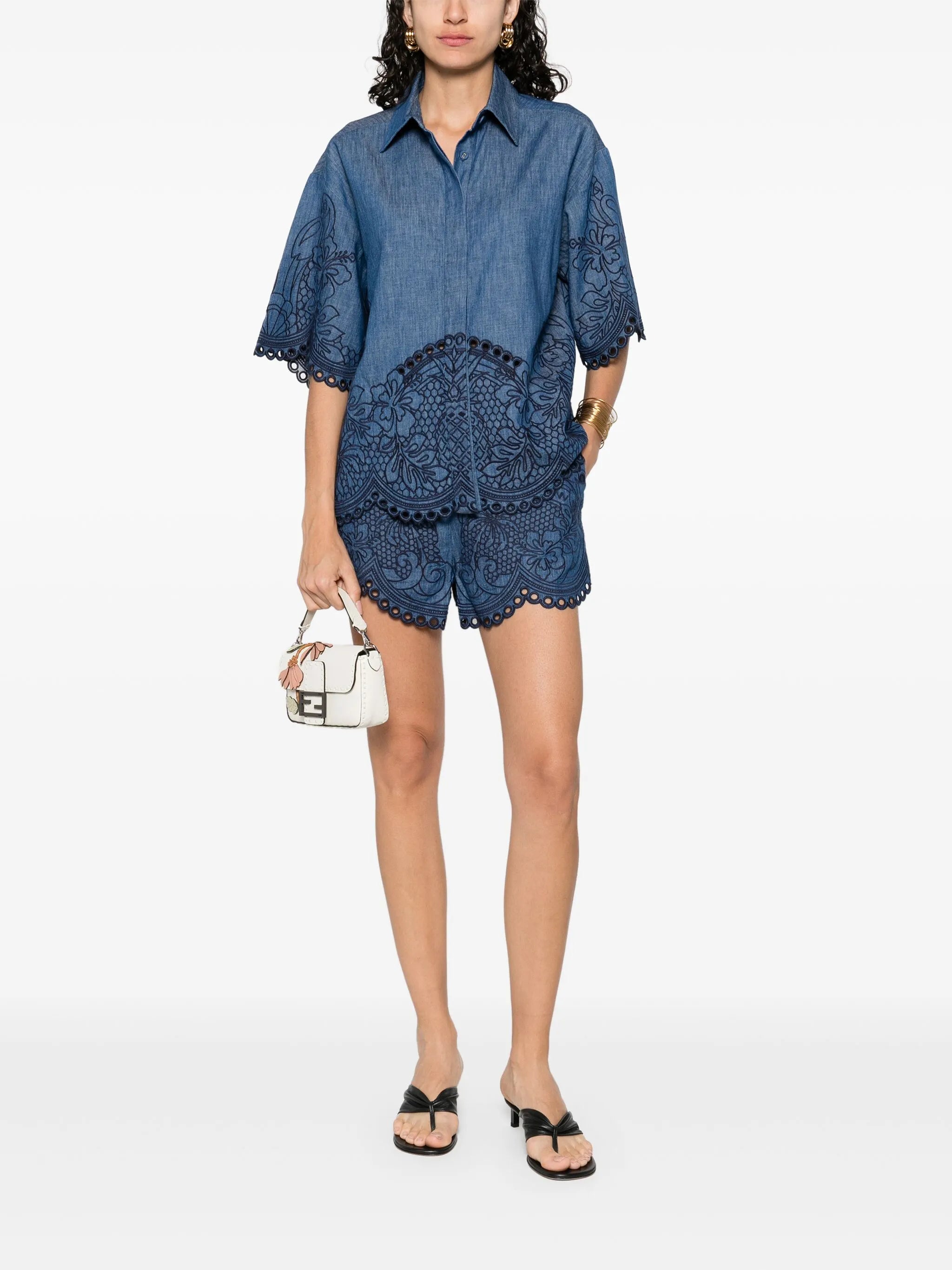 embroidered shirt