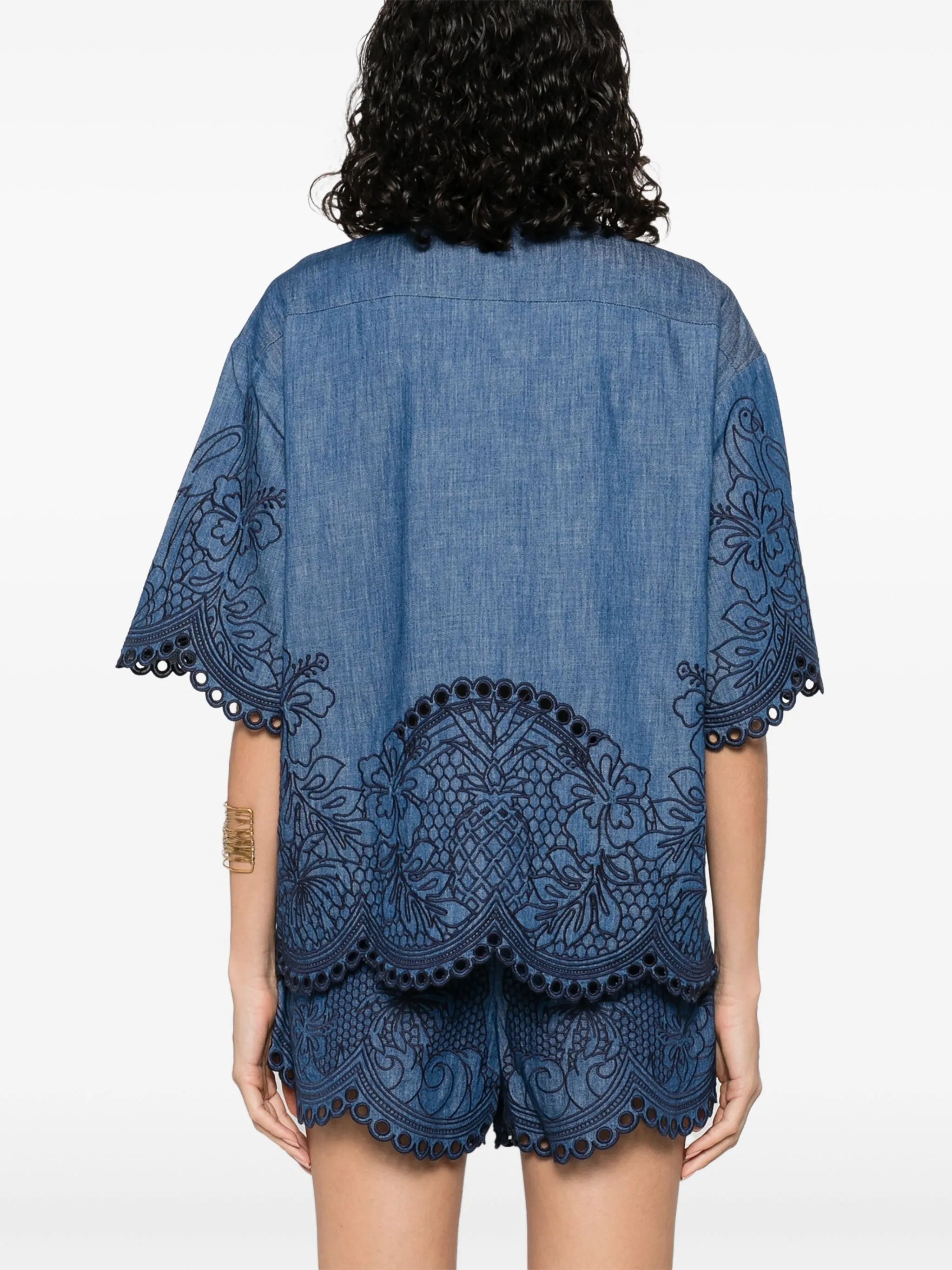 embroidered shirt