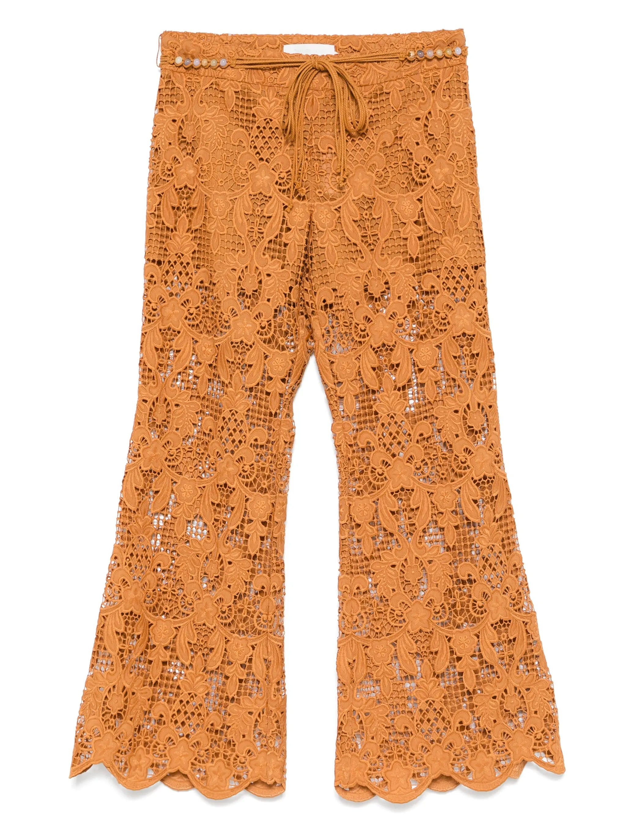 Coco Lace flared trousers