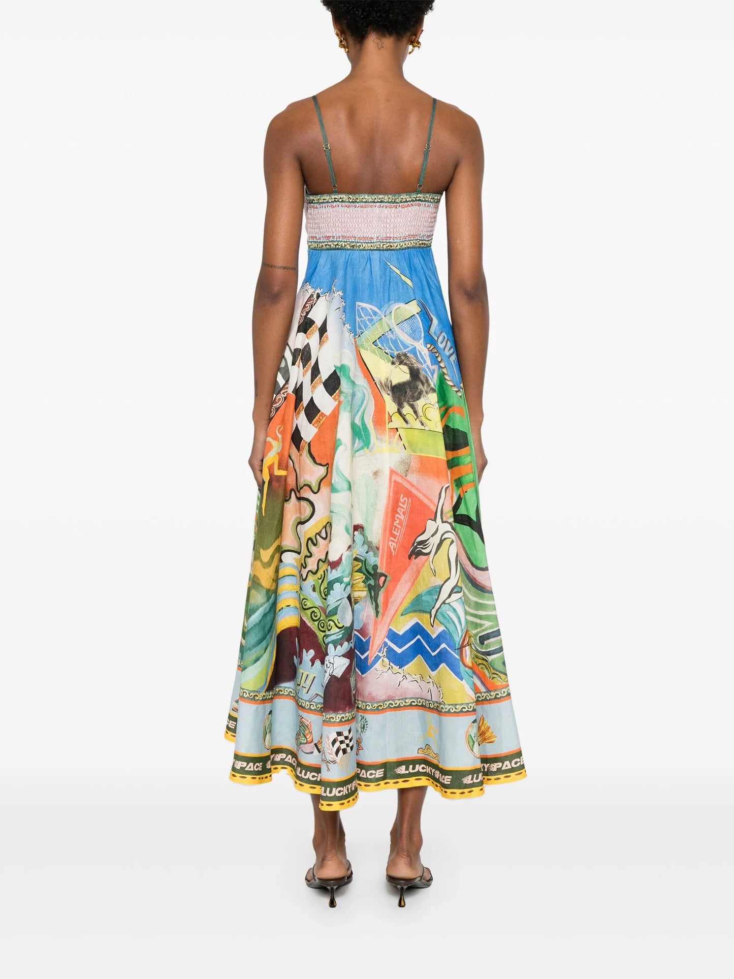 Lucky Pace midi dress