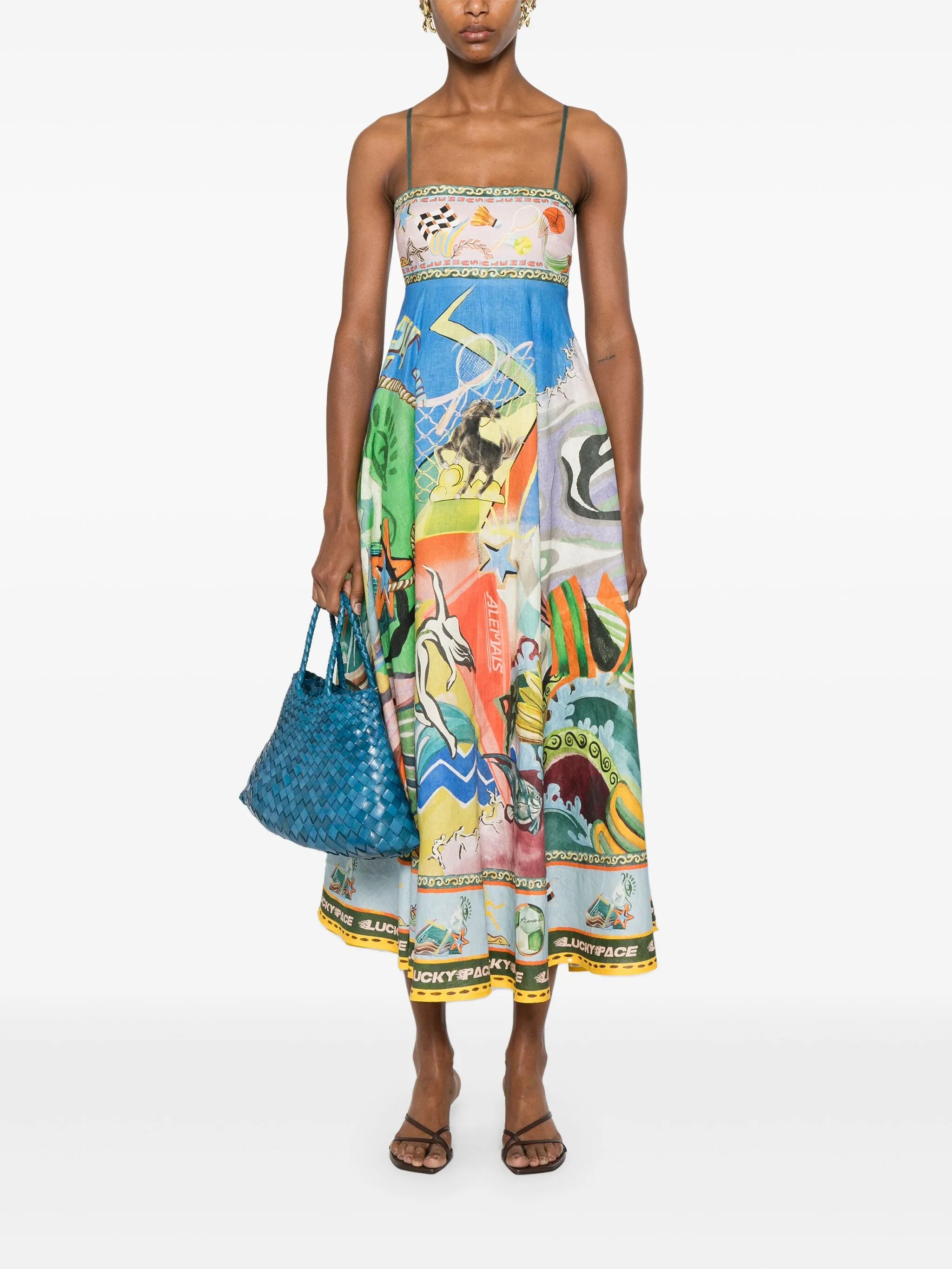 Lucky Pace midi dress