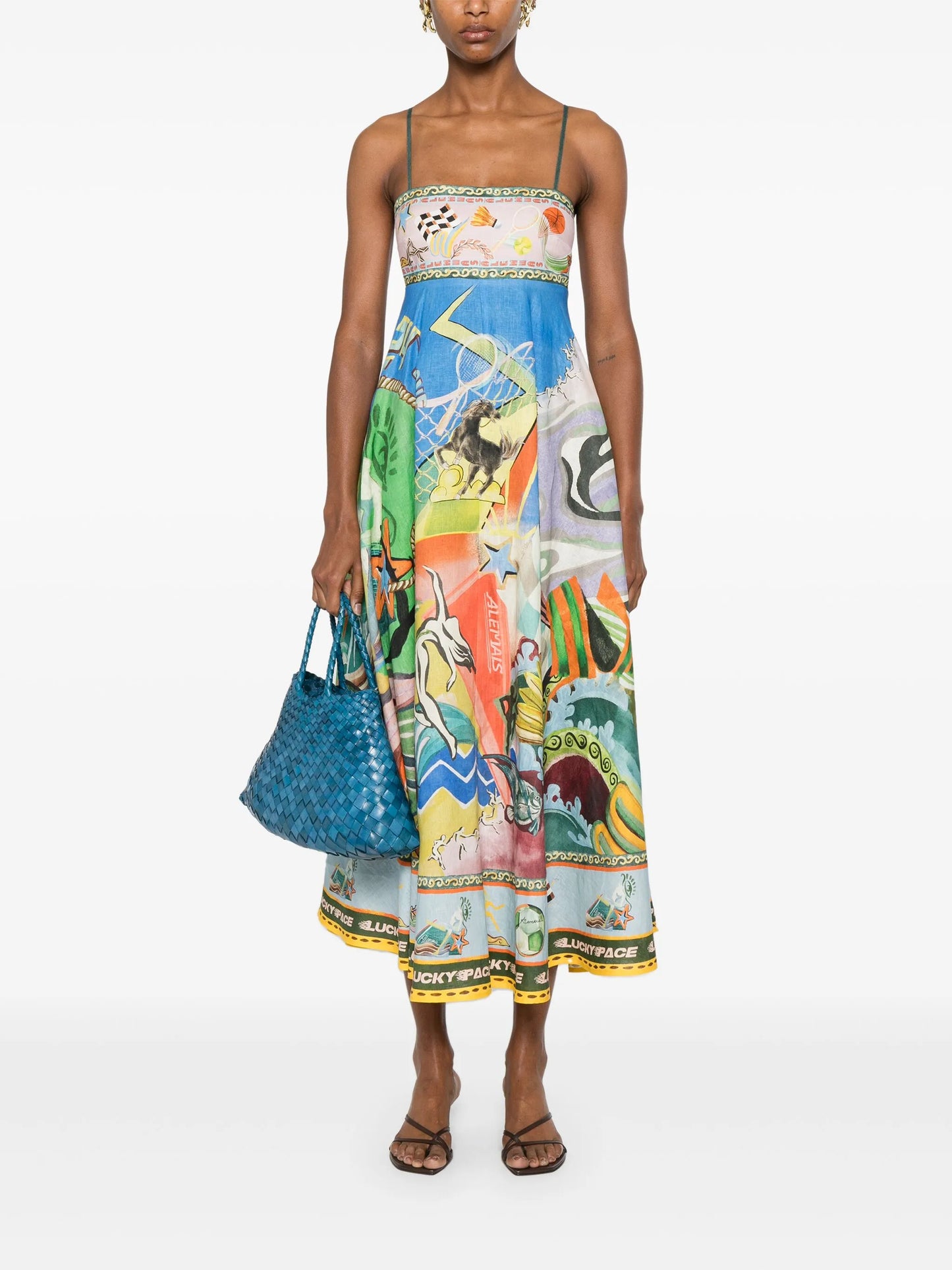 Lucky Pace midi dress