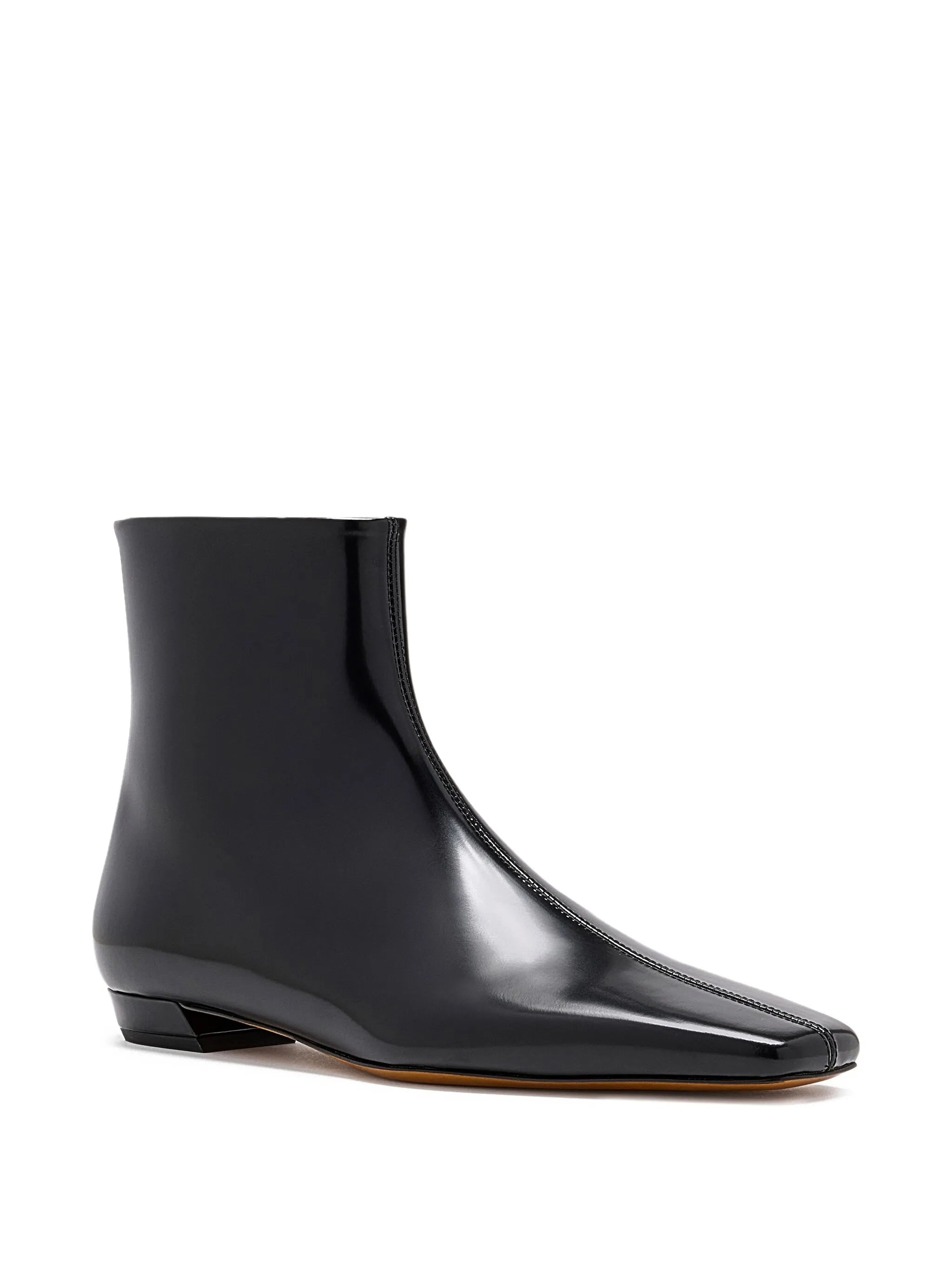 Trap ankle boots