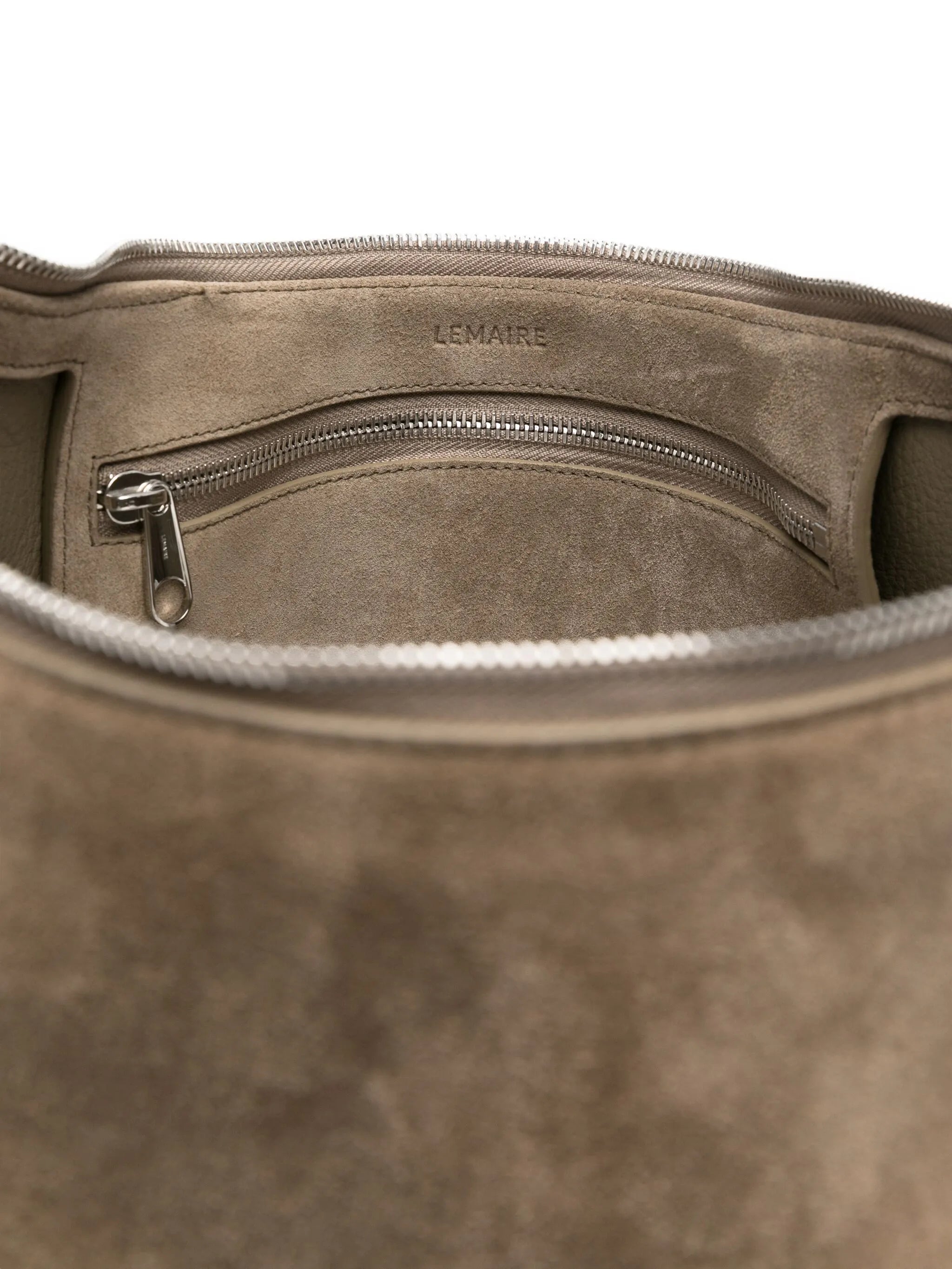 belted suede shoulder bag