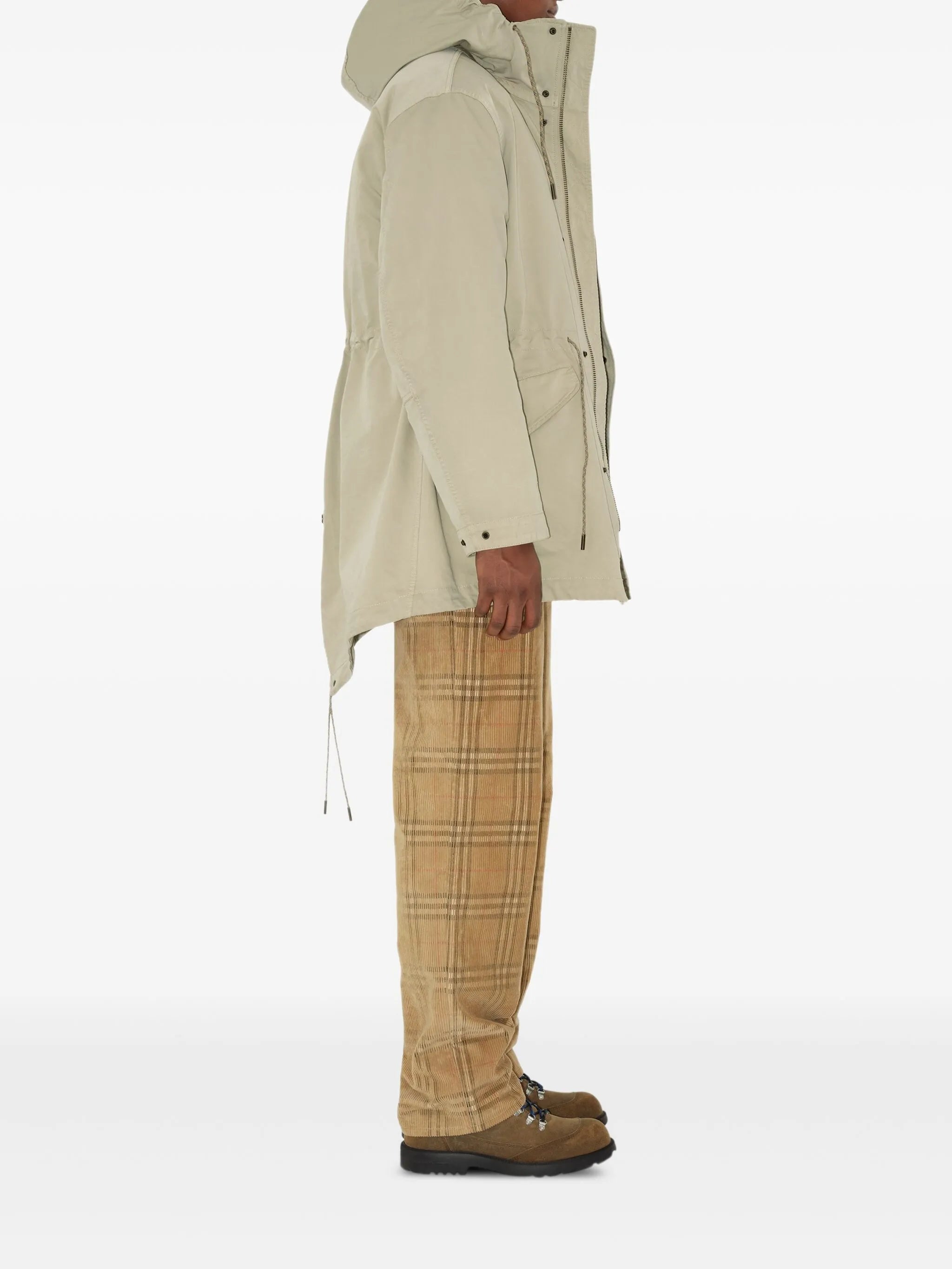 layered parka