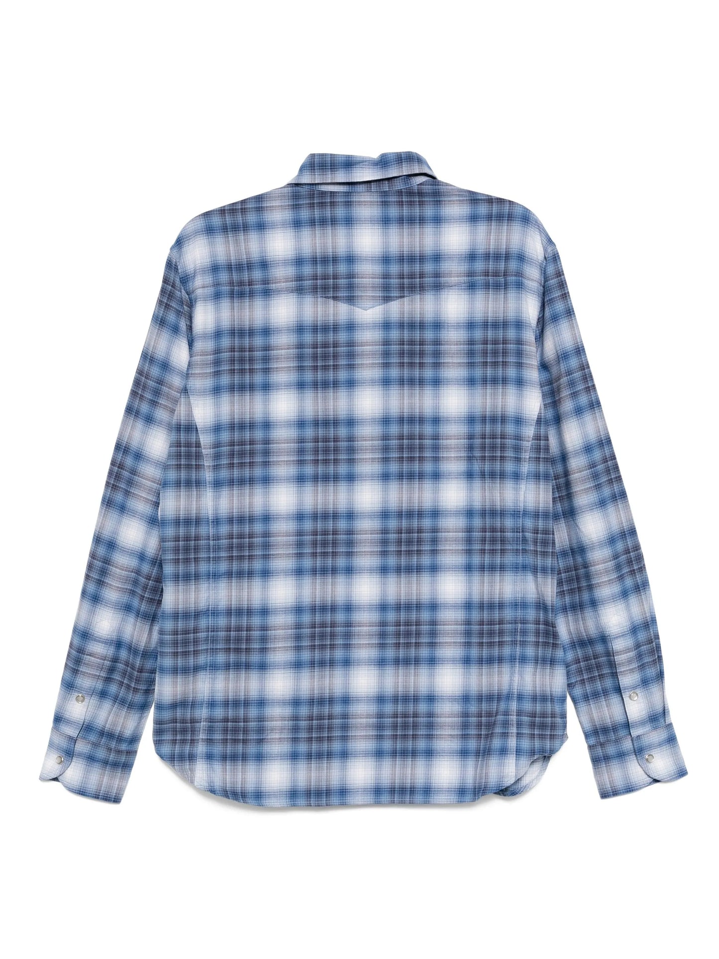 twill check shirt