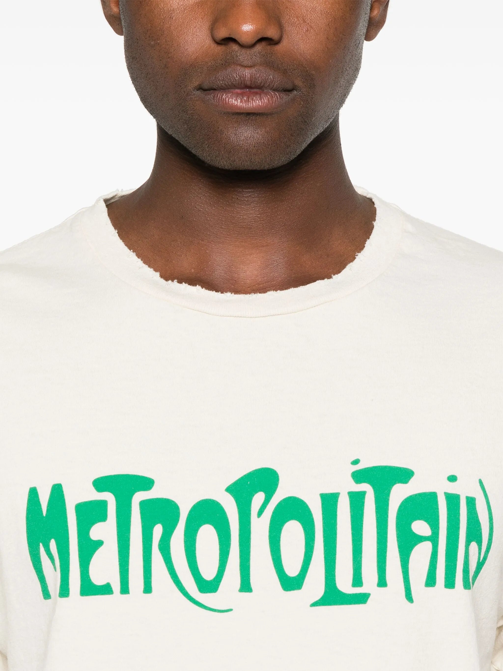 logo-print T-shirt