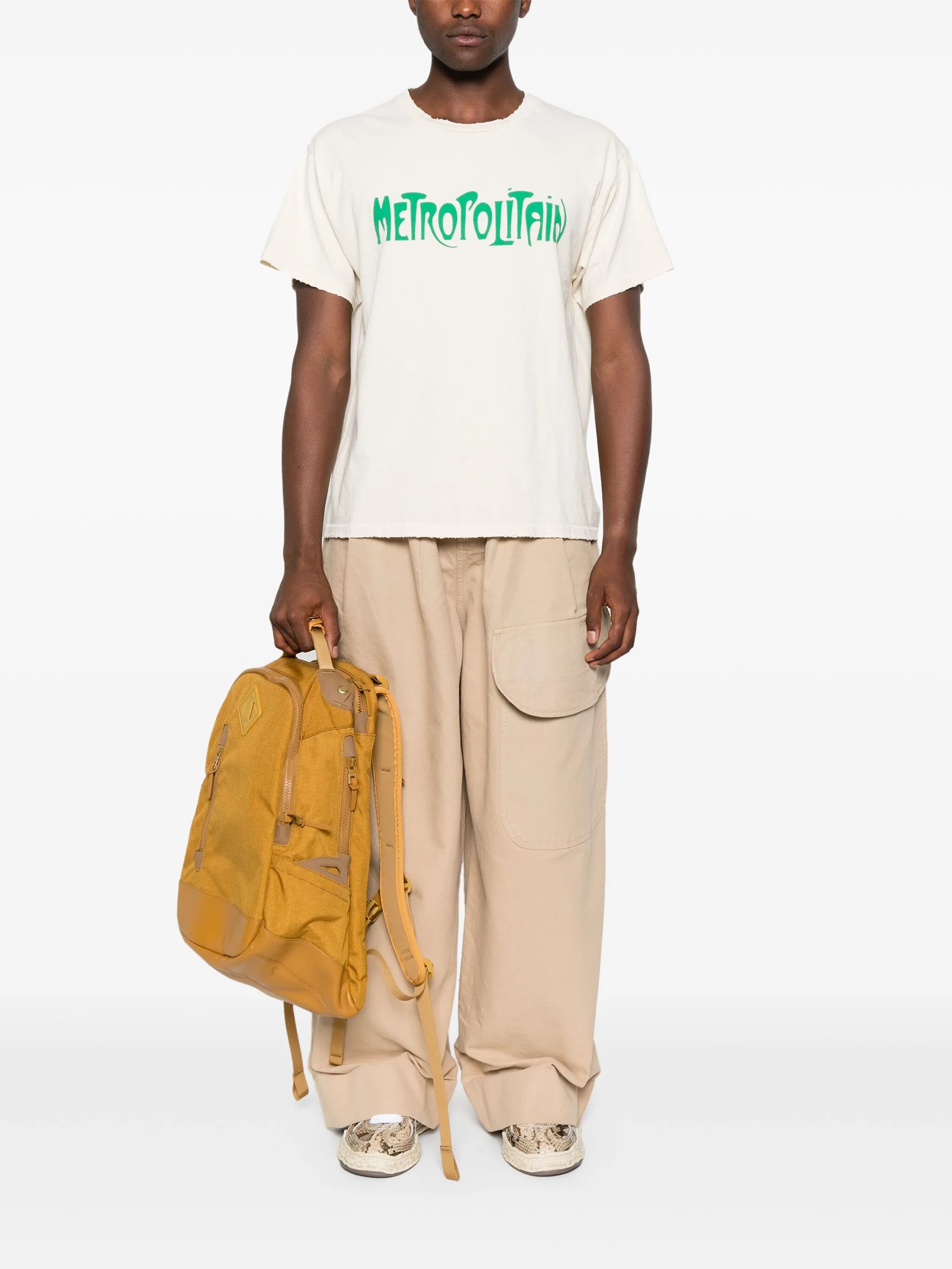 logo-print T-shirt