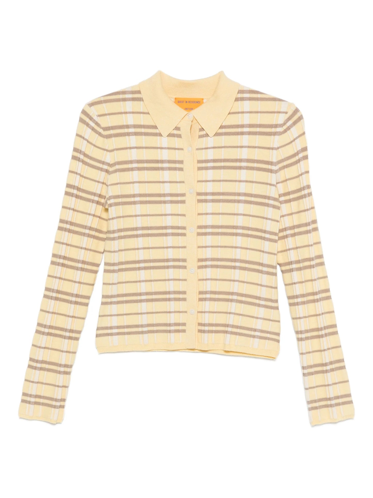 Elle plaid cardigan