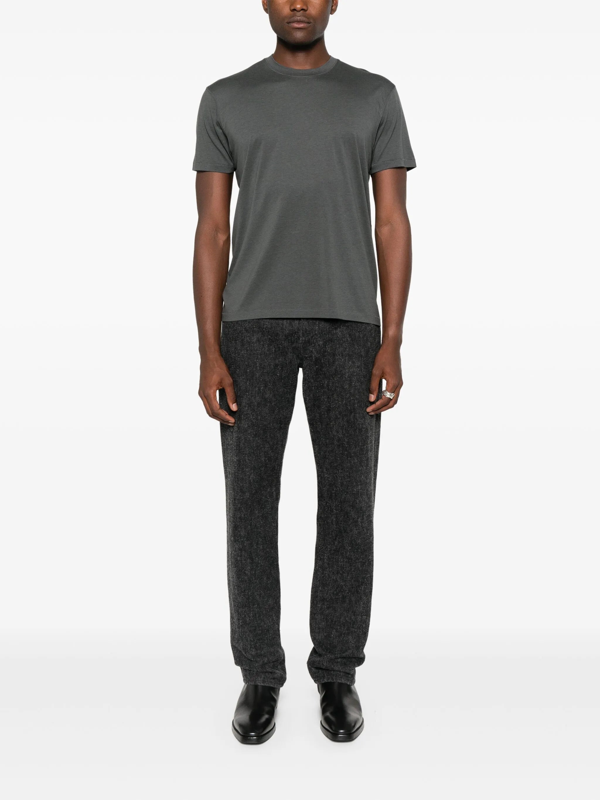 mélange-effect t-shirt