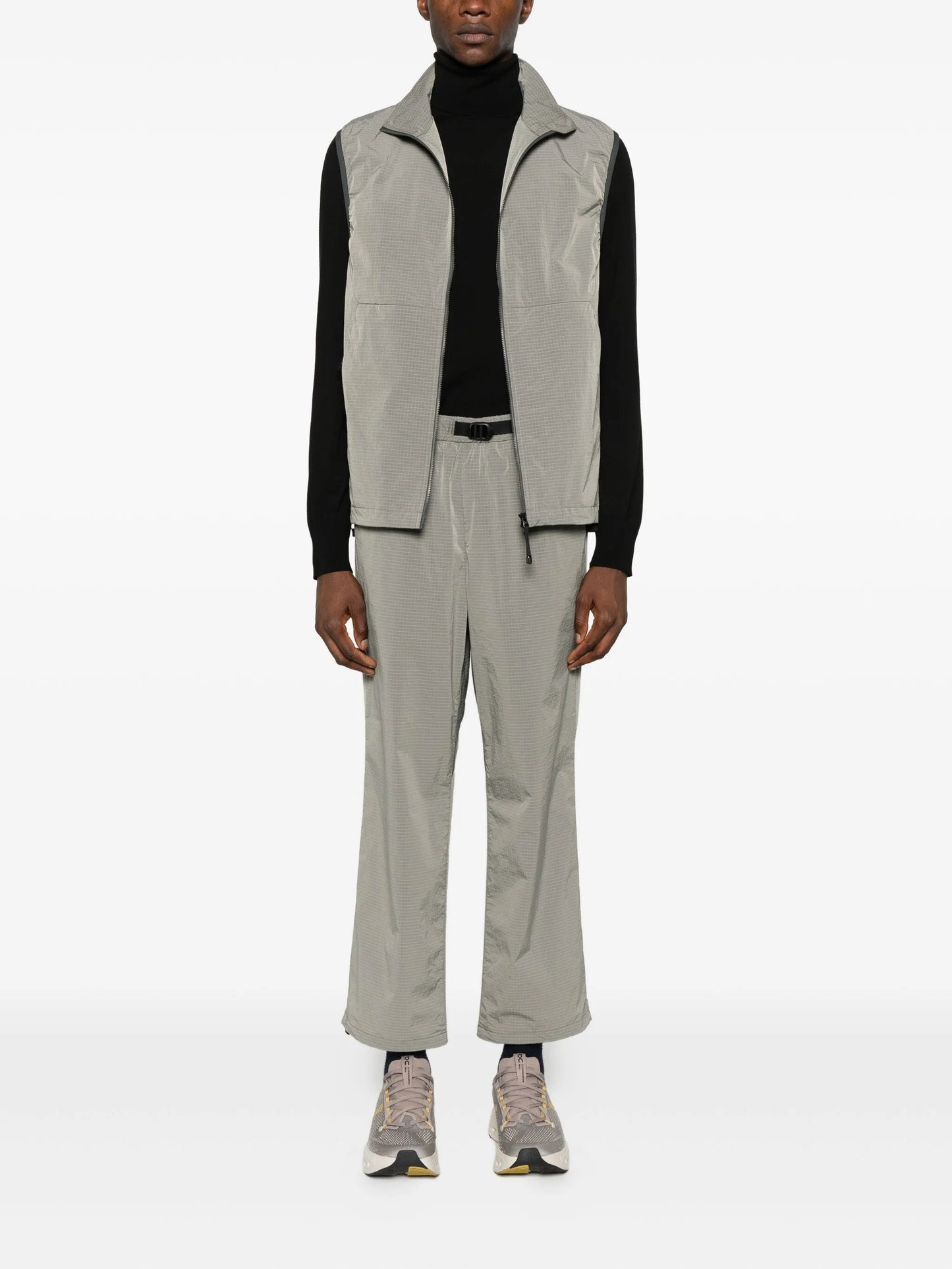 zip-up ripstop vest