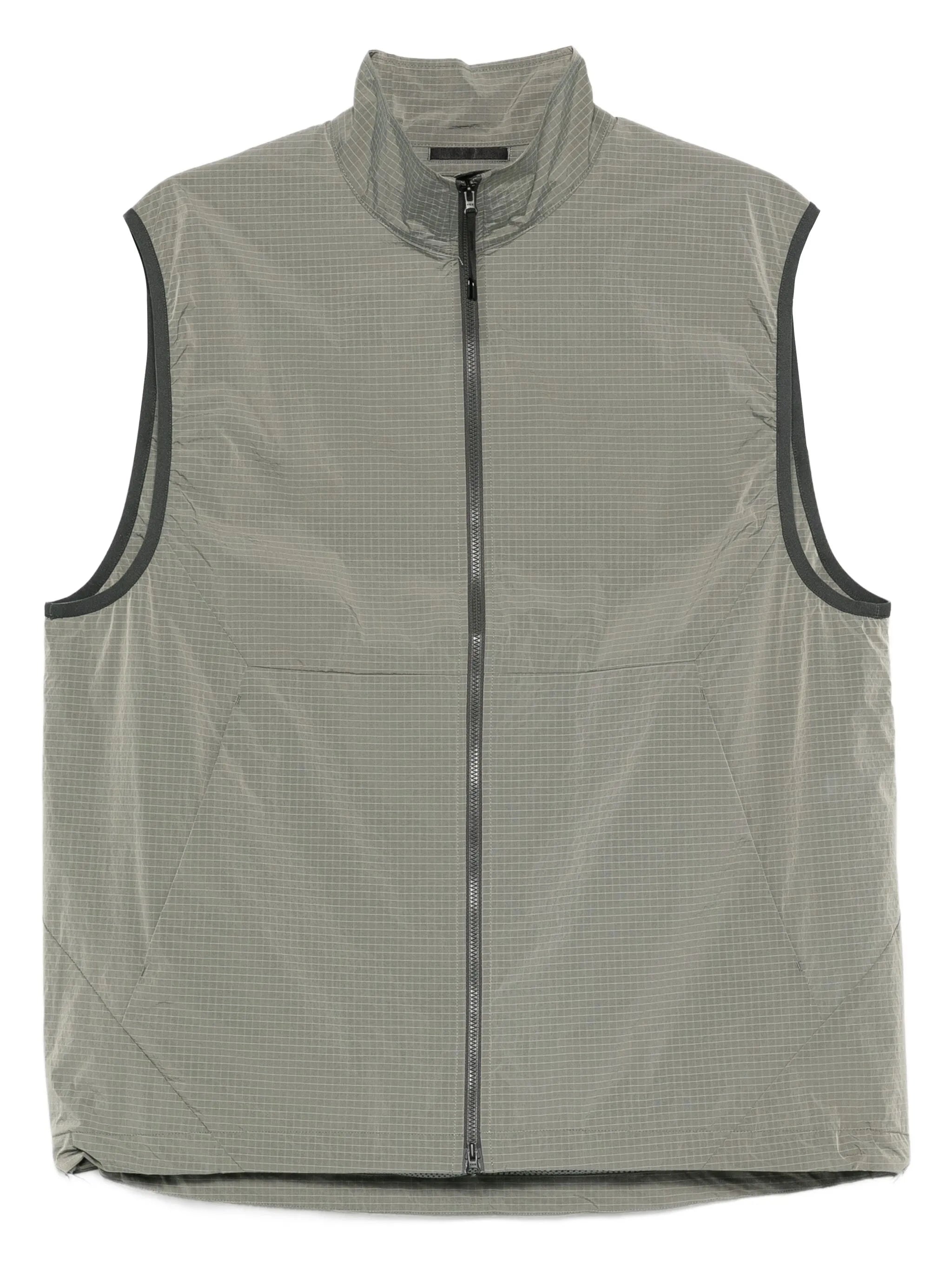 zip-up ripstop vest