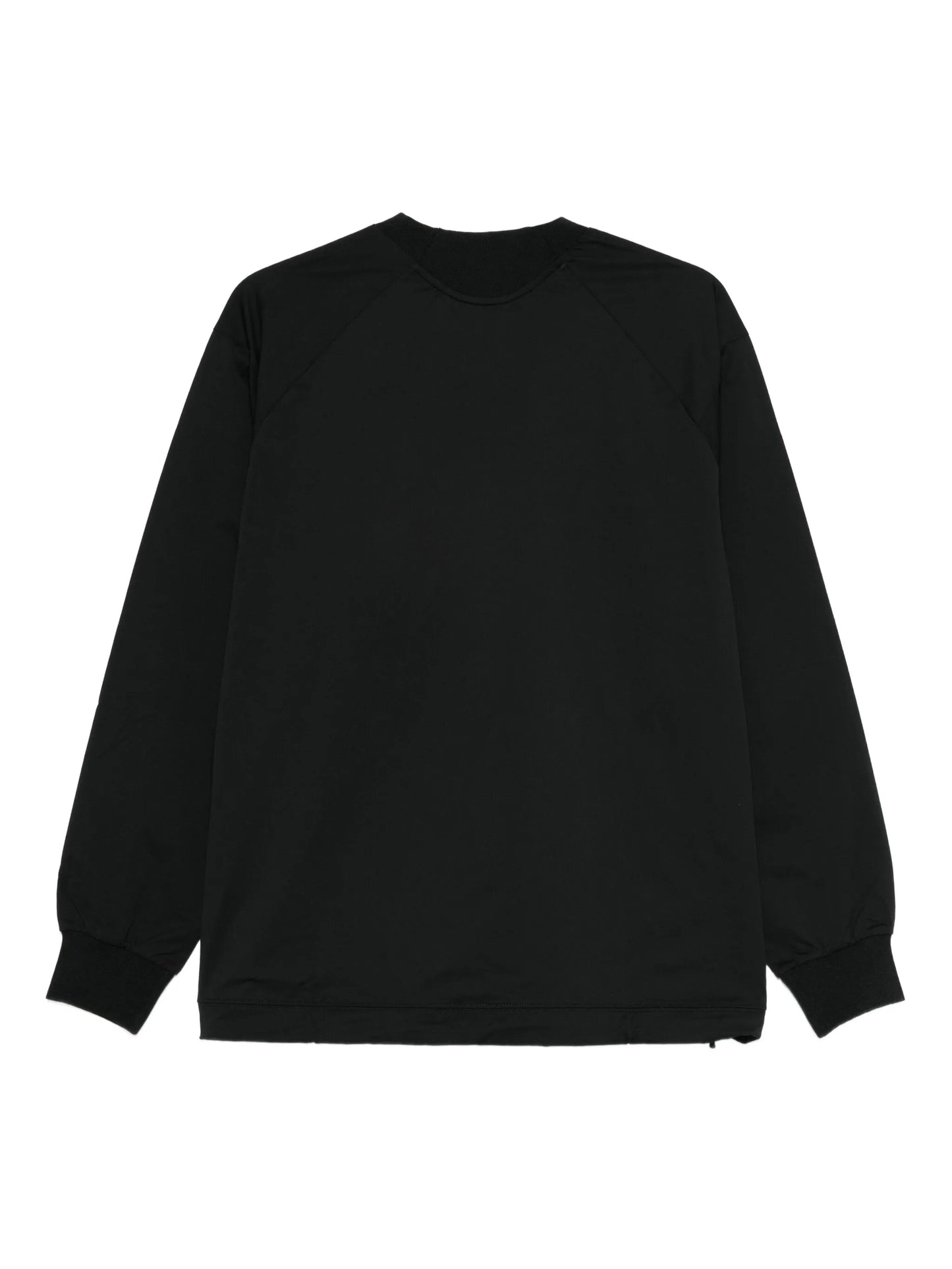 shirred-effect performance T-shirt