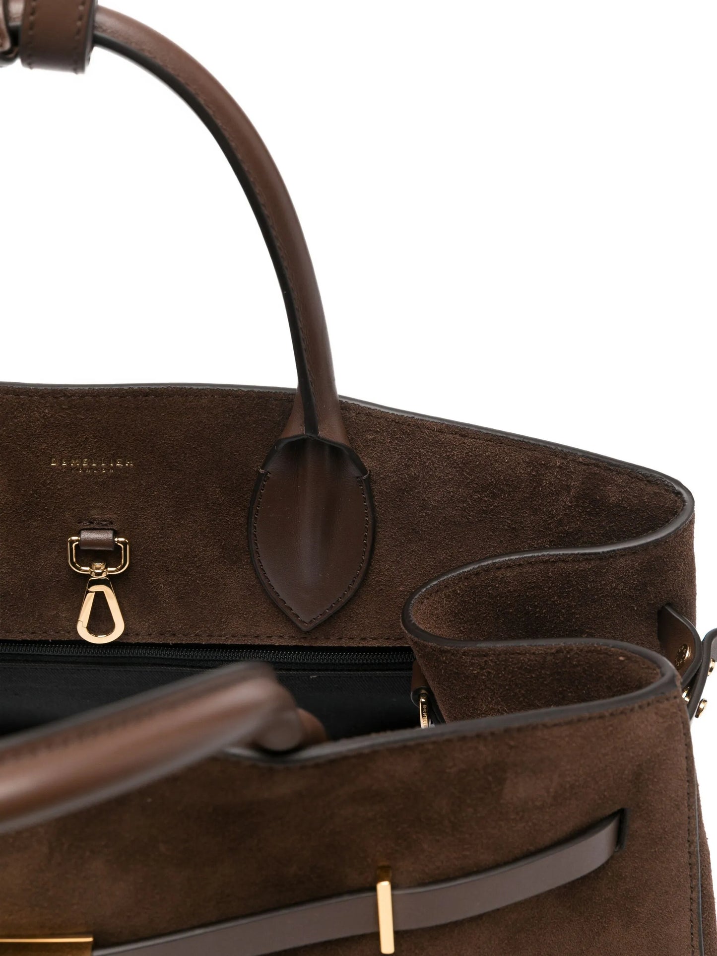 Hudson suede tote bag