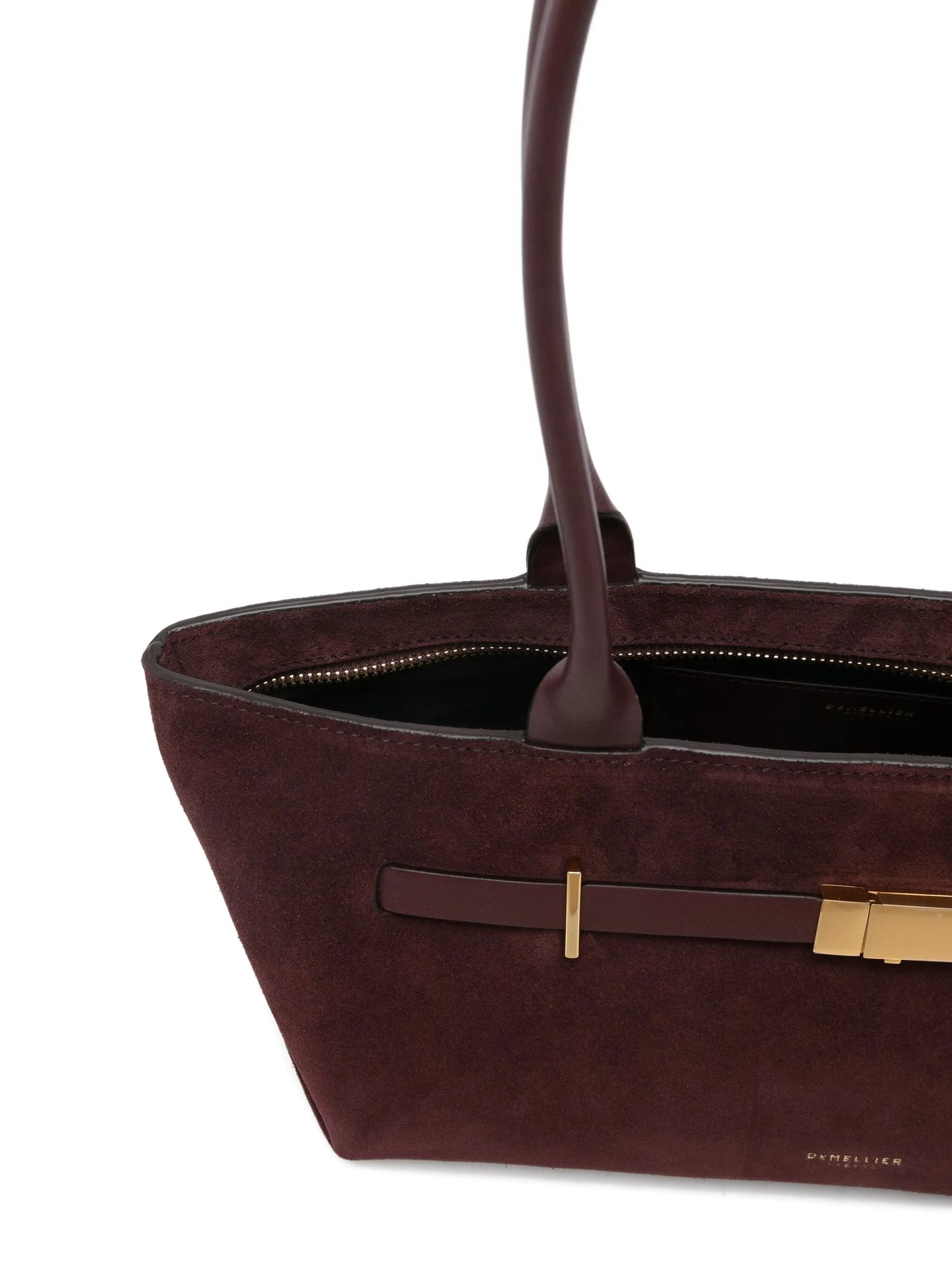 New York suede shoulder bag