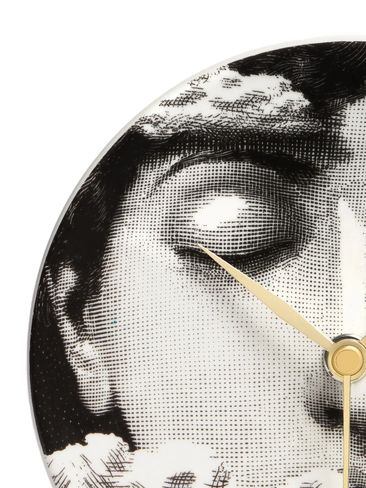 figurative-print table clock
