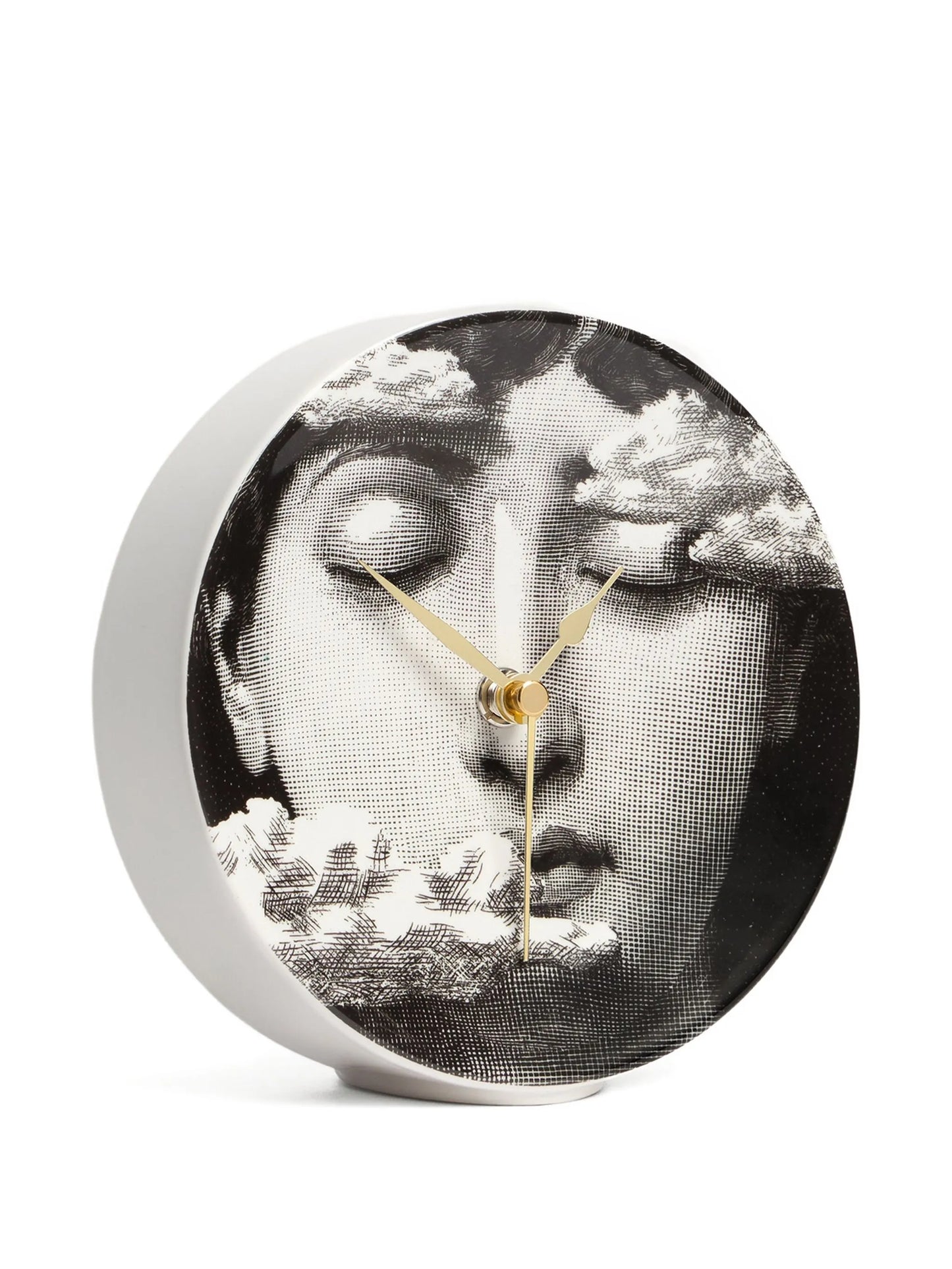 figurative-print table clock