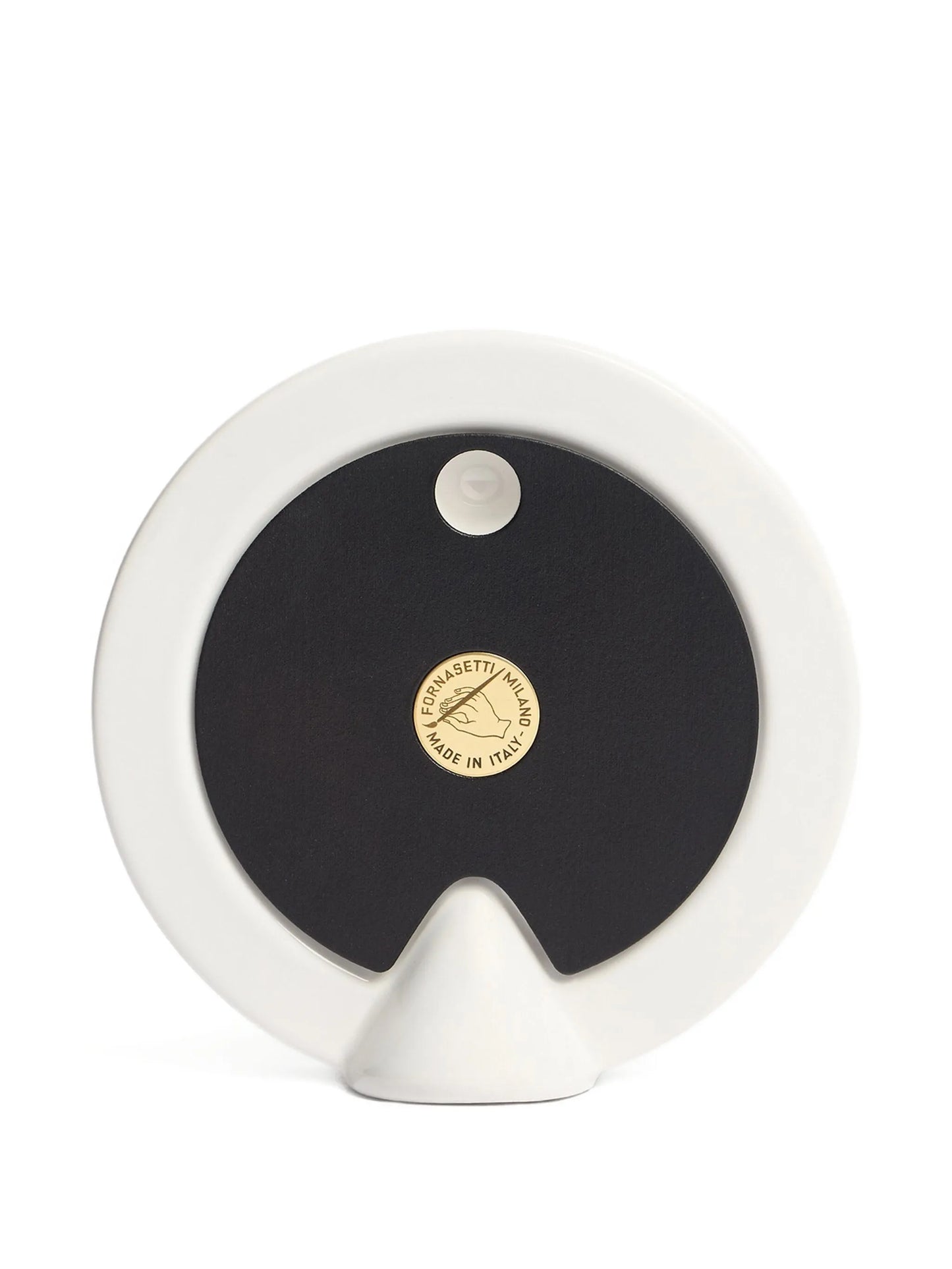 graphic eye-motif clock