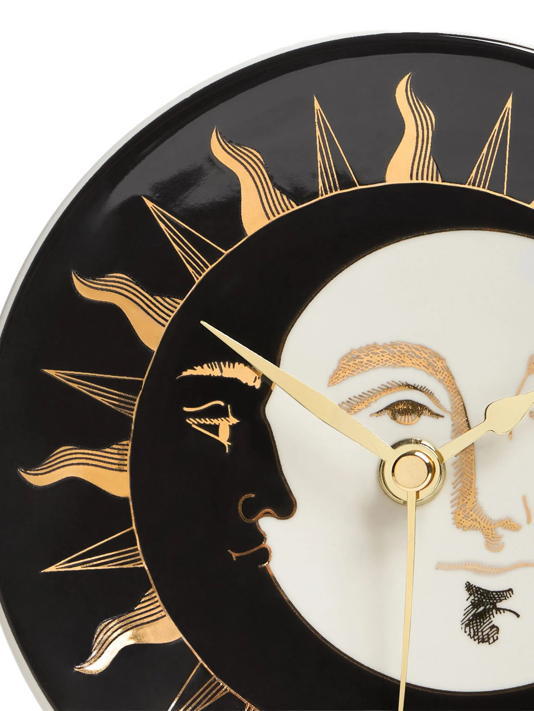 sun and moon decorative clock