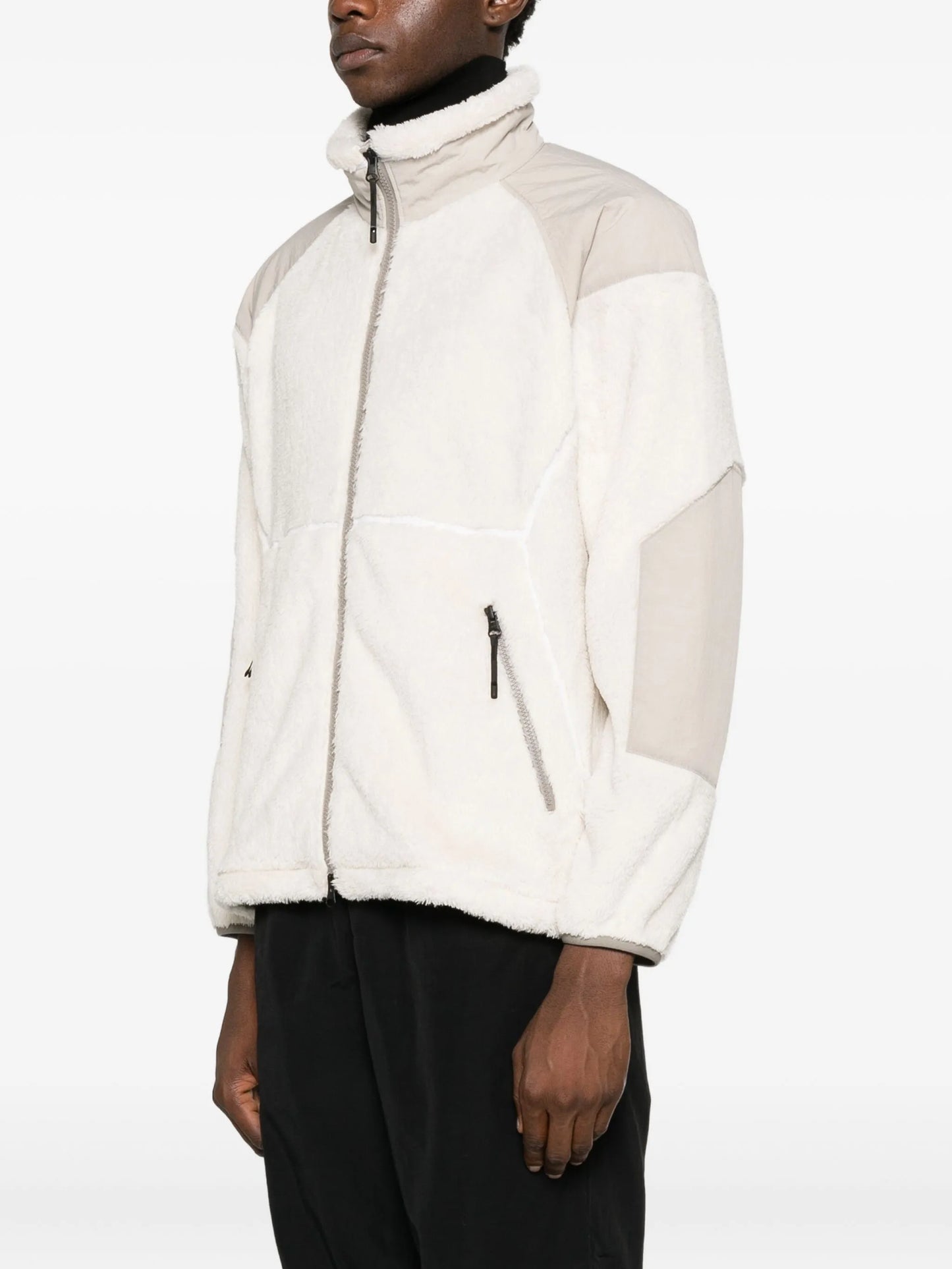 Polartech fleece-texture jacket