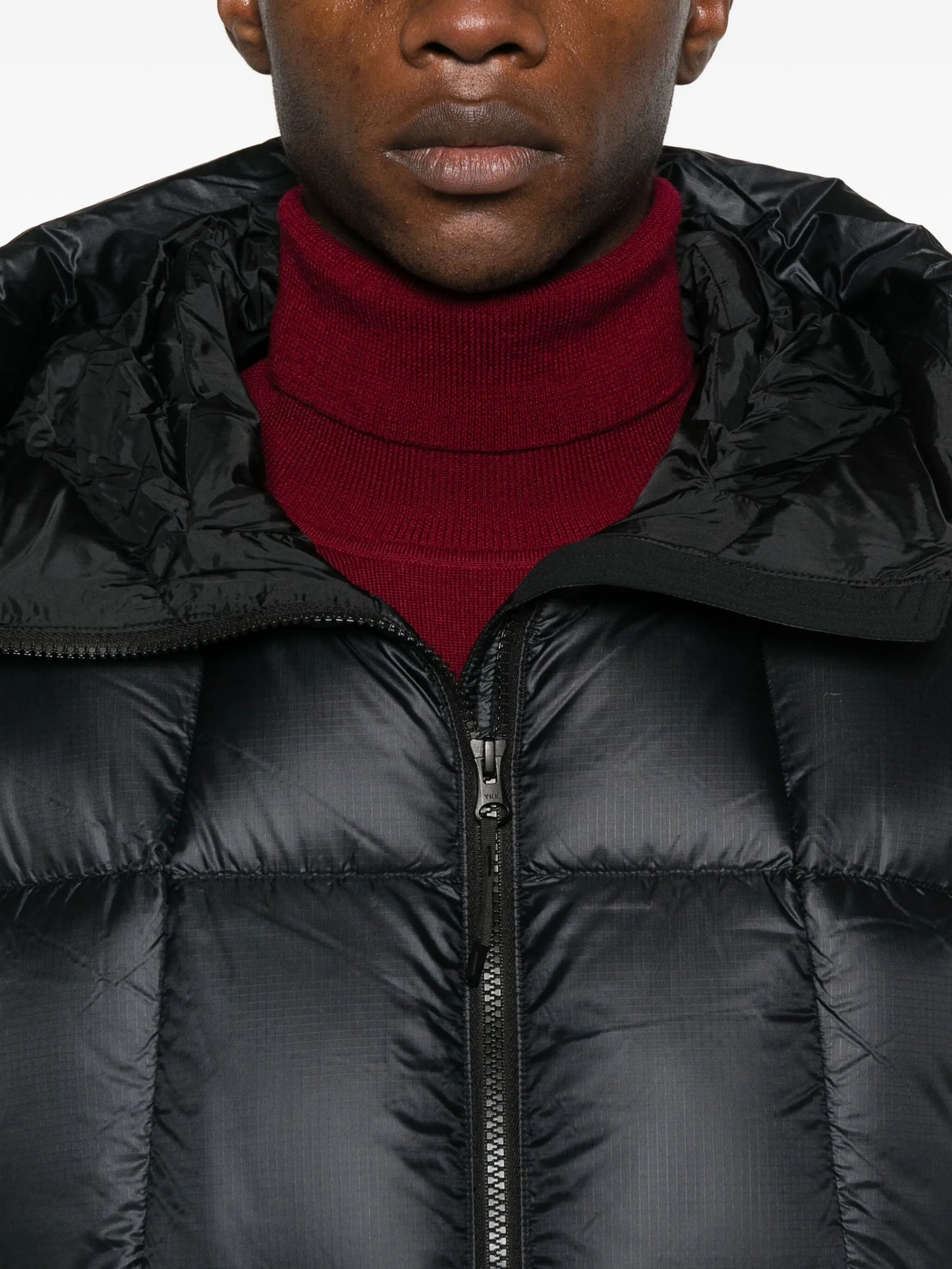 Quantum hooded padded jacket